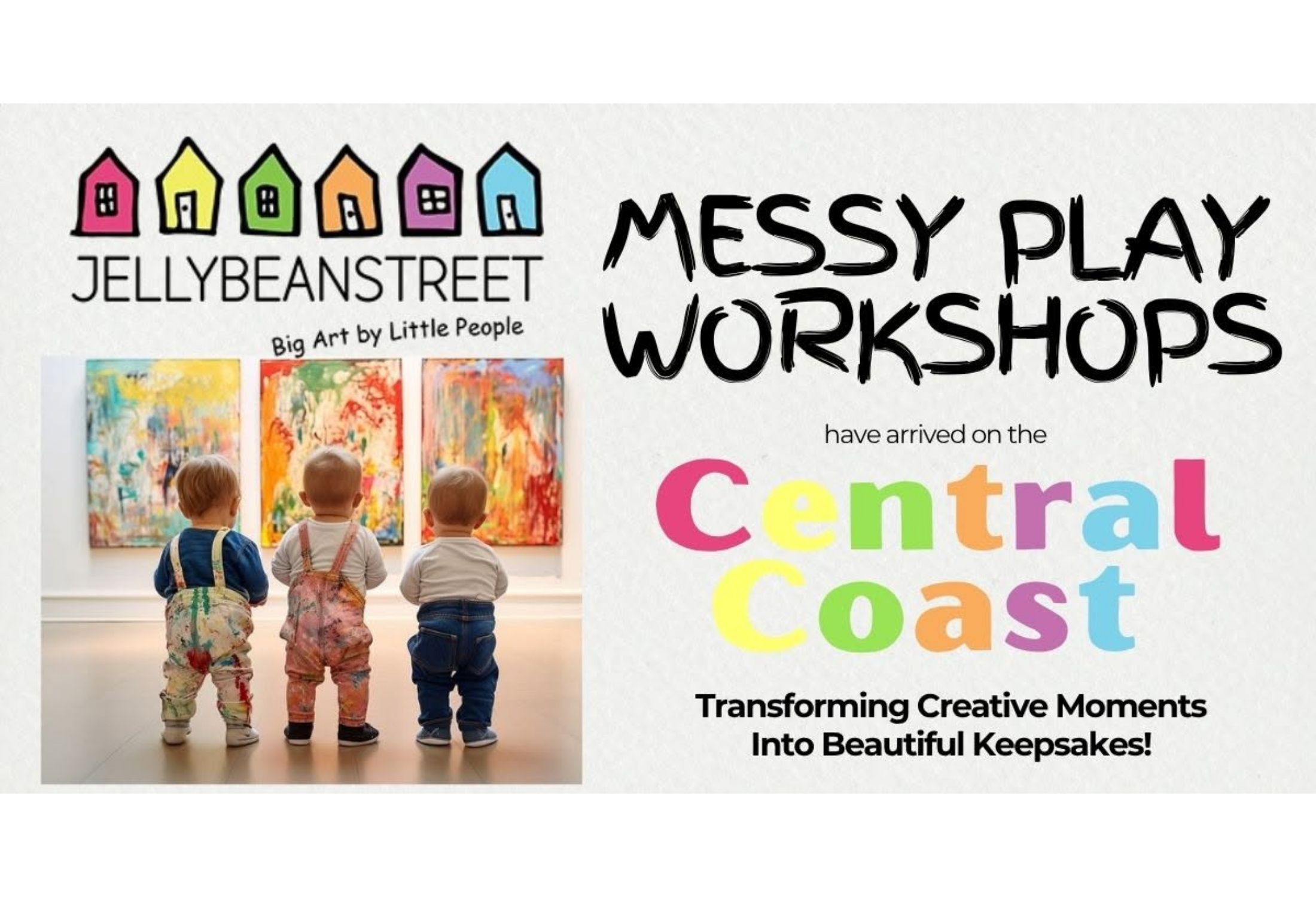 Jellybeanstreet Kids Art Adventure Workshop