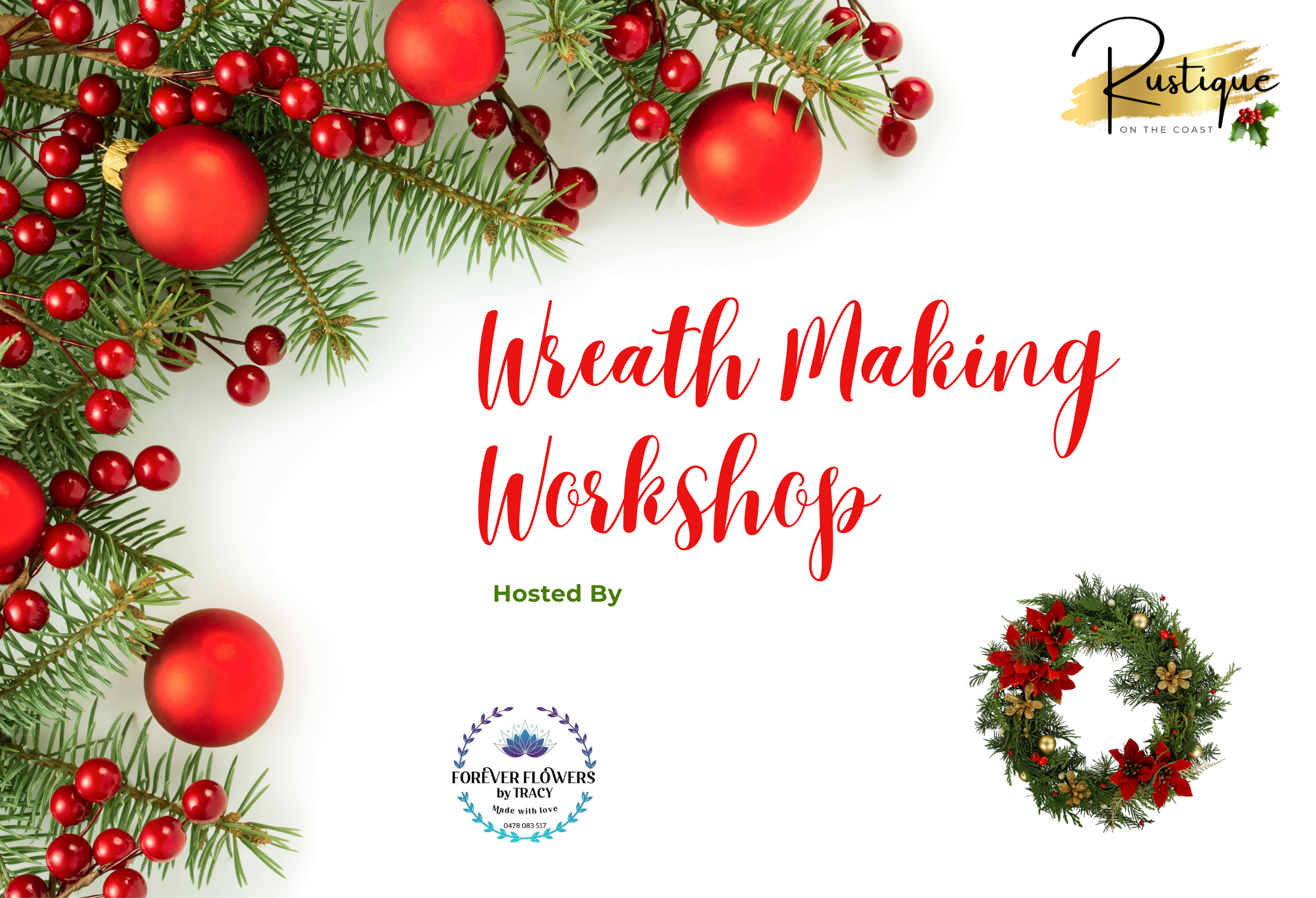 Christmas Wreath Workshop