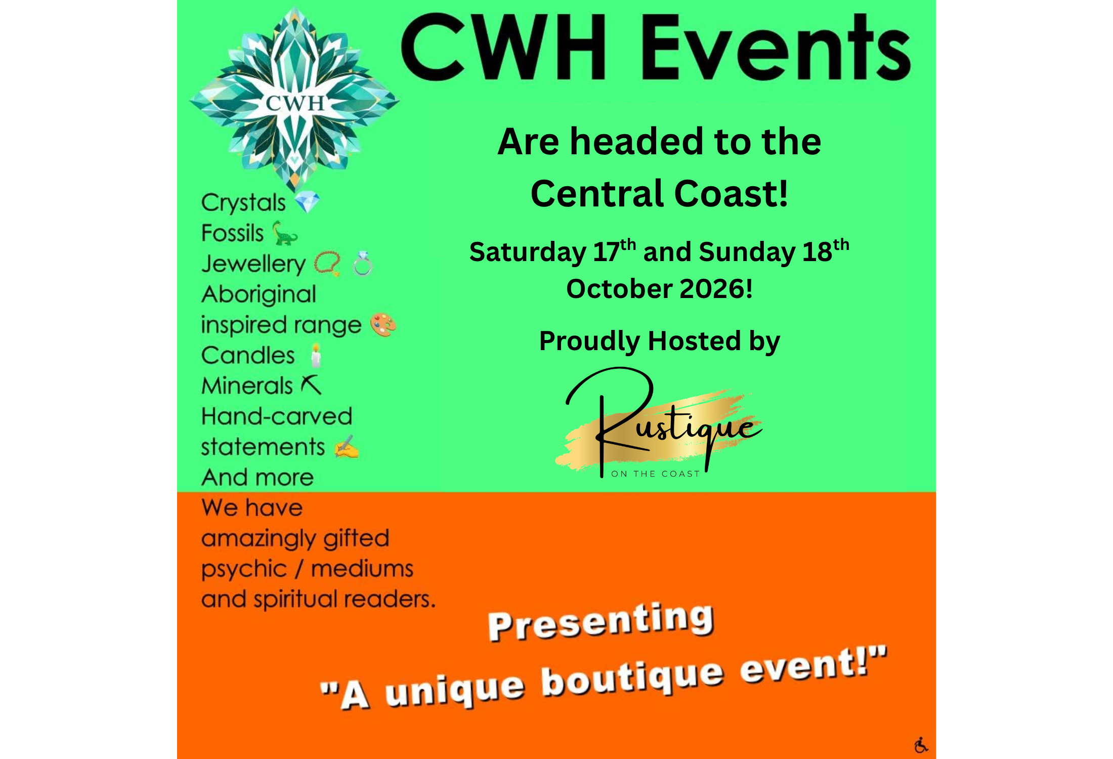 Crystals, Wellness and Harmony Events