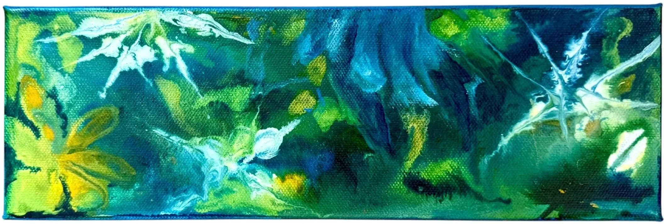 "Green Canopy": Acrylic on Canvas