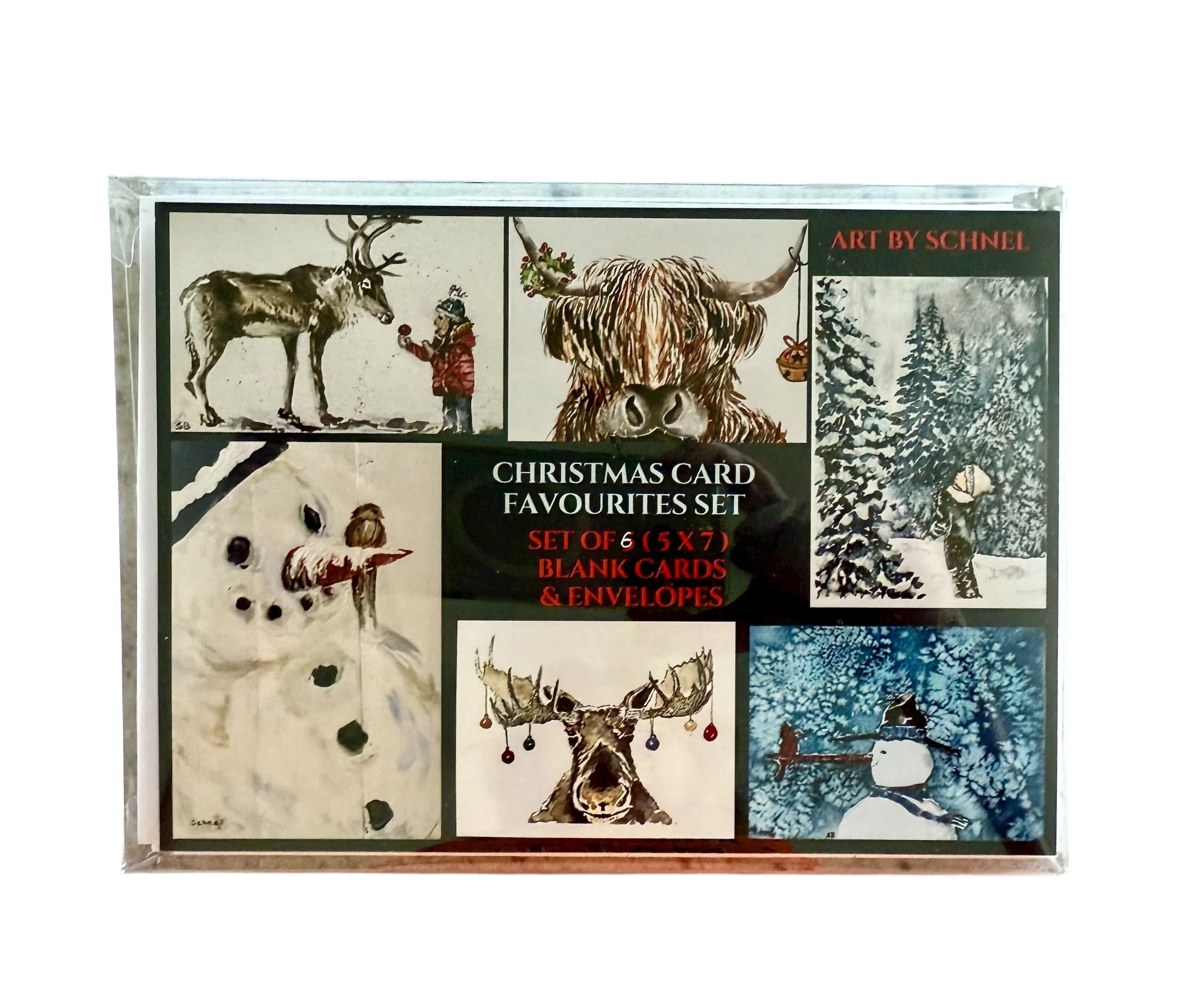 Boxed Favouite Christmas Card Set