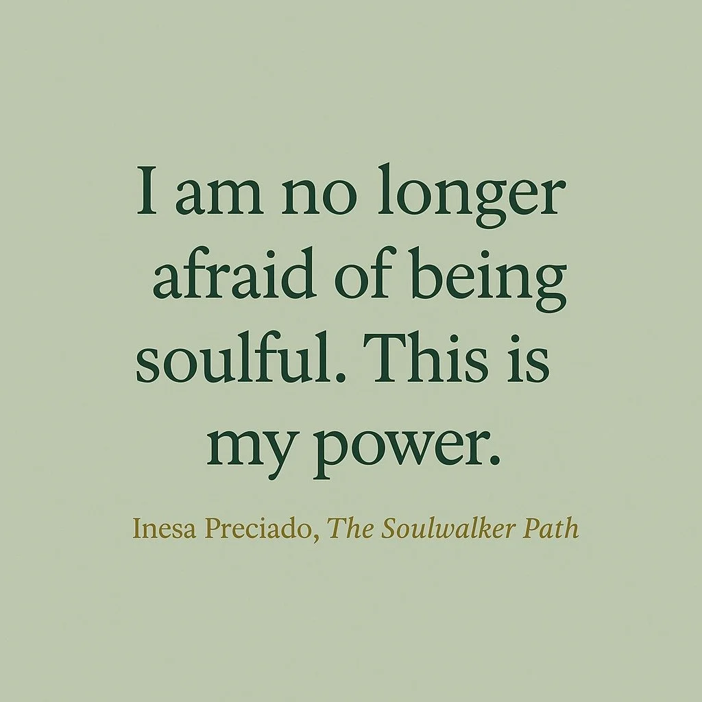 Welcome to The Soulwalker Path &mdash; a journey home to yourself.

I&rsquo;m Inesa, and this isn&rsquo;t just a brand. It&rsquo;s the map I wish I had when I felt lost in motherhood, marriage, and the pressure to perform. Through soulwork, daily rit