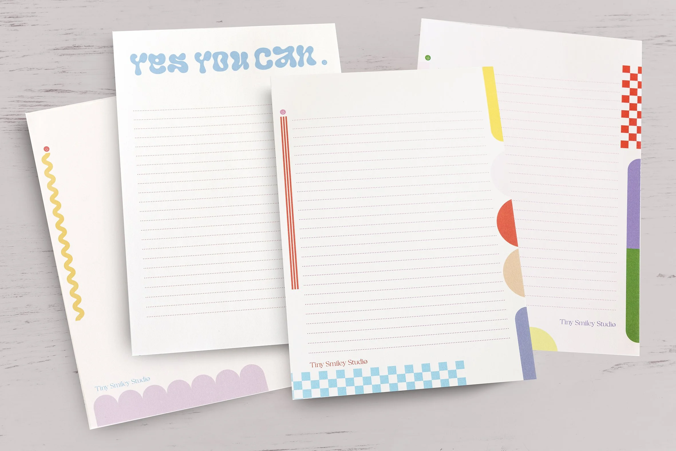 Tiny Smiley Studio Notepads