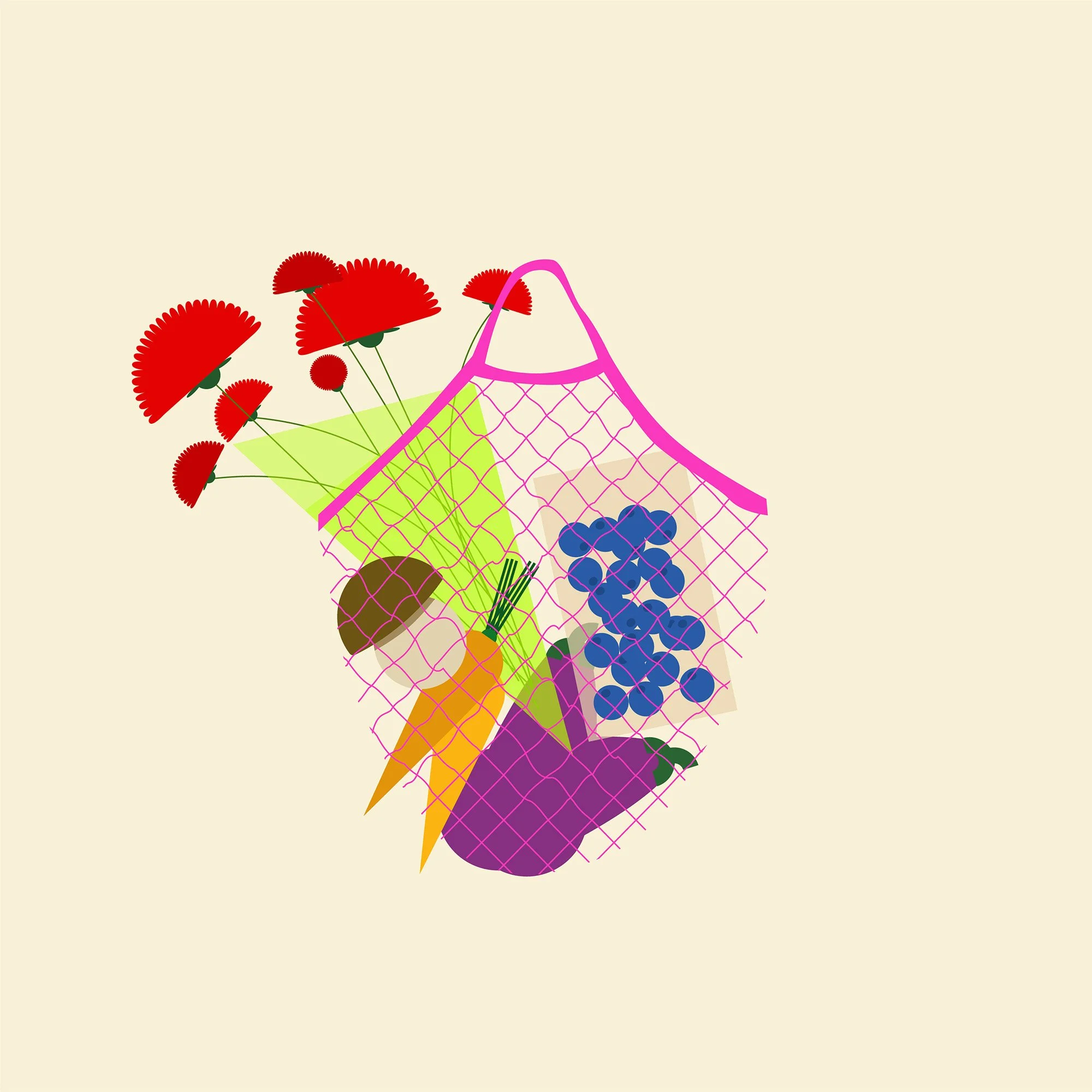 Tiny Smiley Studio Holiday Print