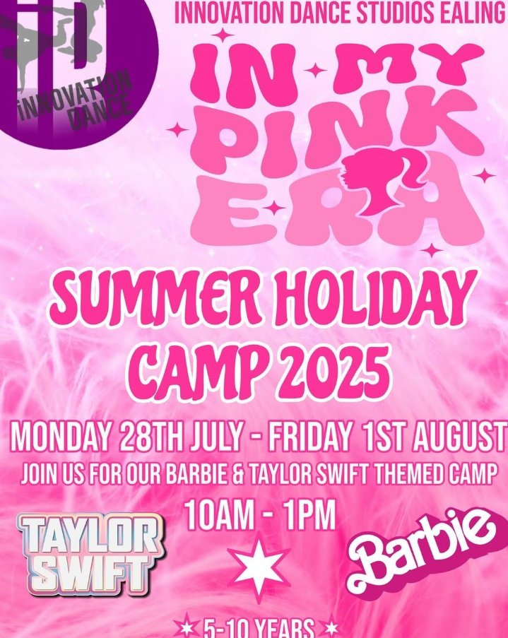 Ealing Summer School 2025 – In My Pink Era 💖💖💖💖💖