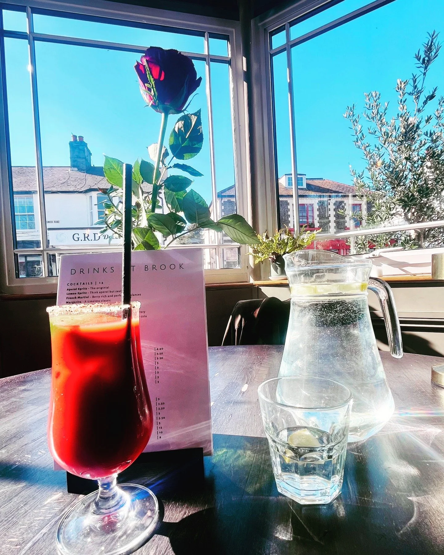 HAPPY HOUR at Brook. 2-4-1 cocktails Every Monday to Friday 5pm - 7pm Tell everyone - we are a restaurant bistro AND a bar!