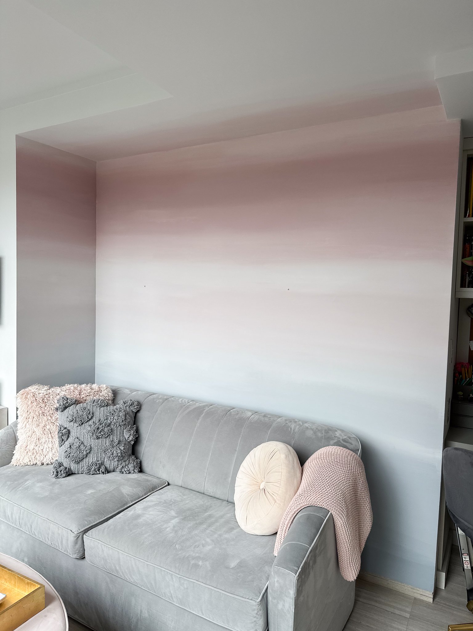 Blended Blush Home Office