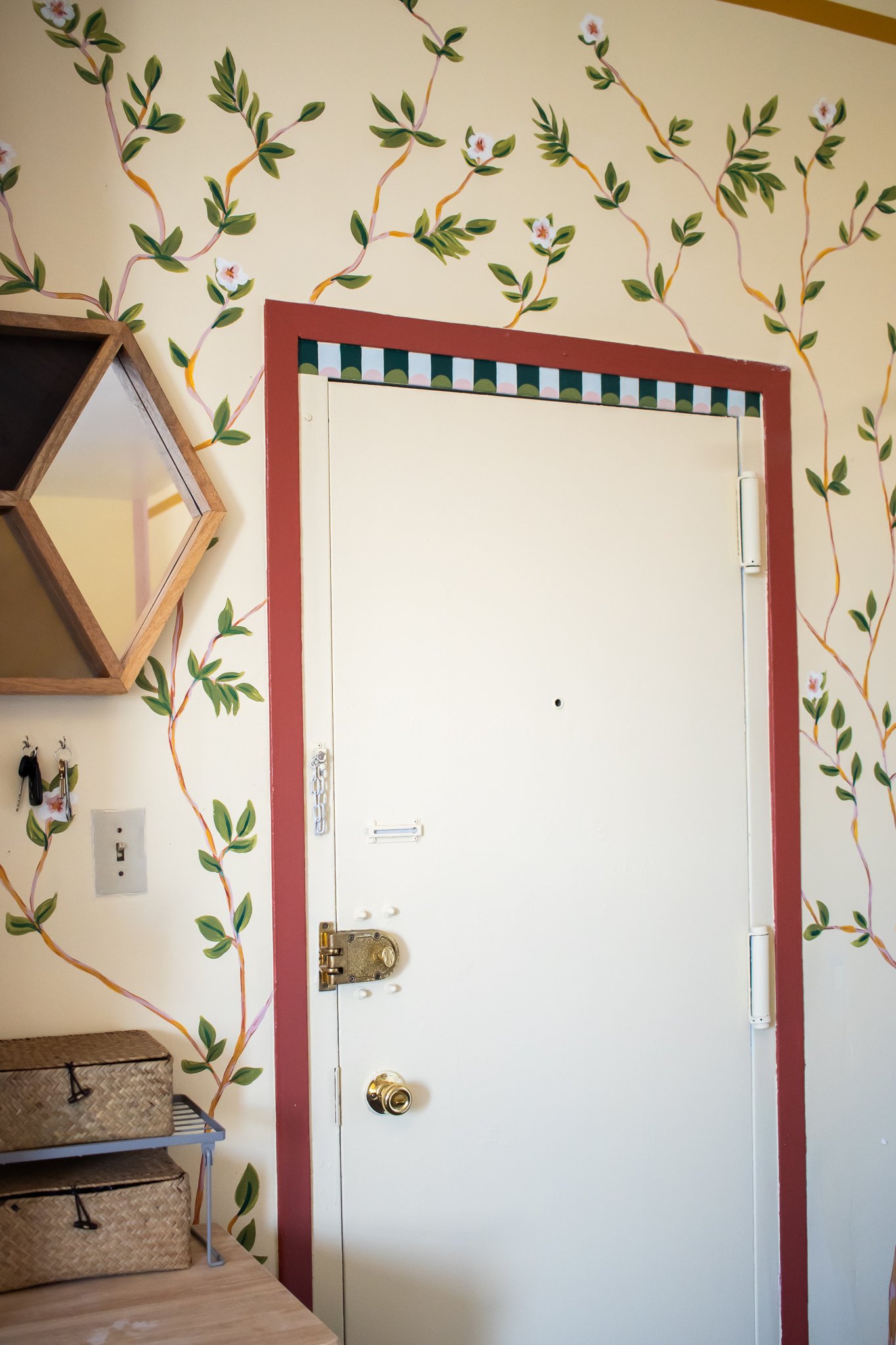 Brooklyn Floral Entryway