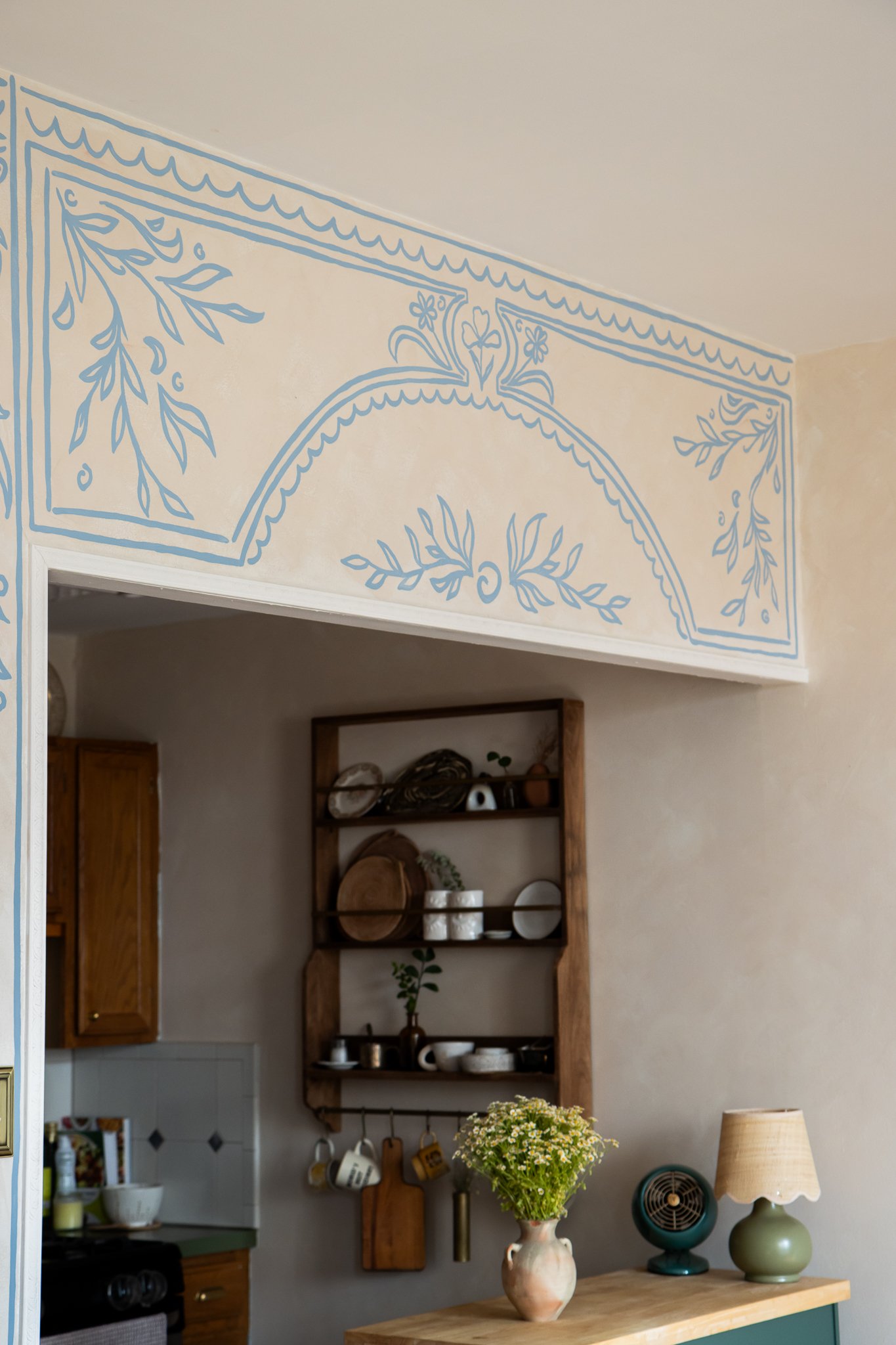Vintage Decorative Trim Painting