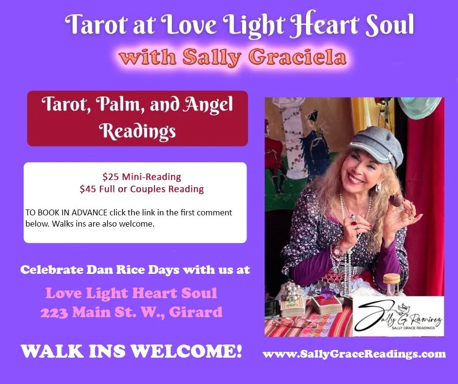 Dan Rice Days Full Individual/Couple's Mini Reading with Sally Graciela