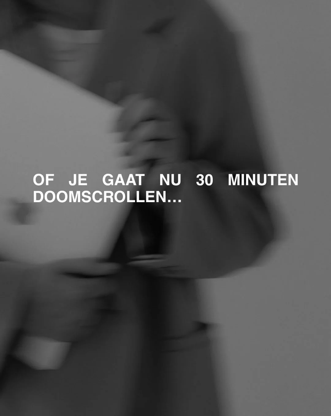 MONDAY WAKE-UP CALL ☕️

30 minuten heb je toch wel. 👀

Scrollen &oacute;f iets maken wat nieuwe klanten naar je stoel kan brengen.

Your choice babe.🤎

-

#salondesign #saloncontent #salongrowth #salonbusiness #salonbranding