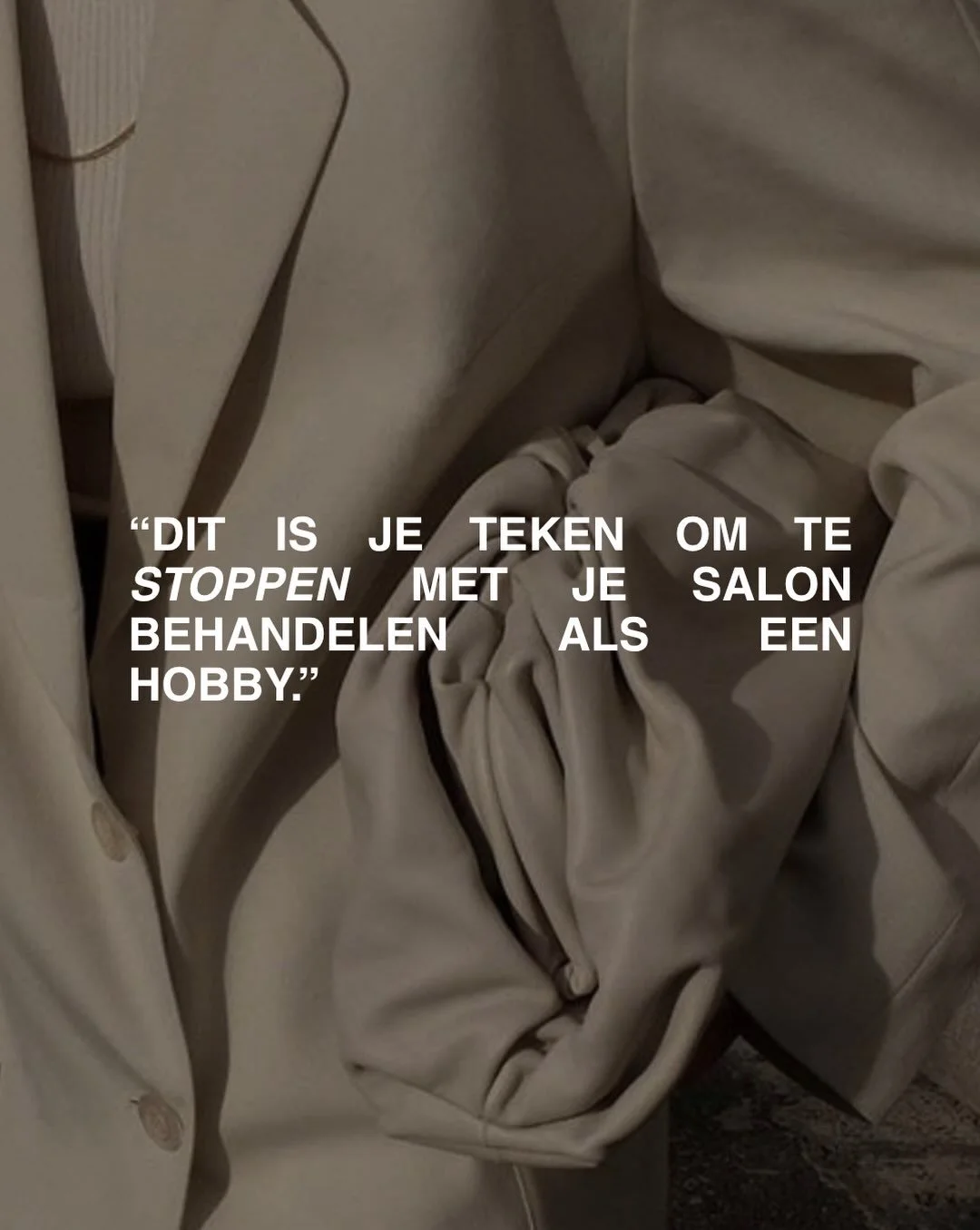 MONDAY WAKE-UP CALL ☕️

Premium zit in de kleinste details, babe.
Act like the business you want to become.

🤎

-

#salondesign #salontips #salongroeitips #premiumsalon #buildingmybrand