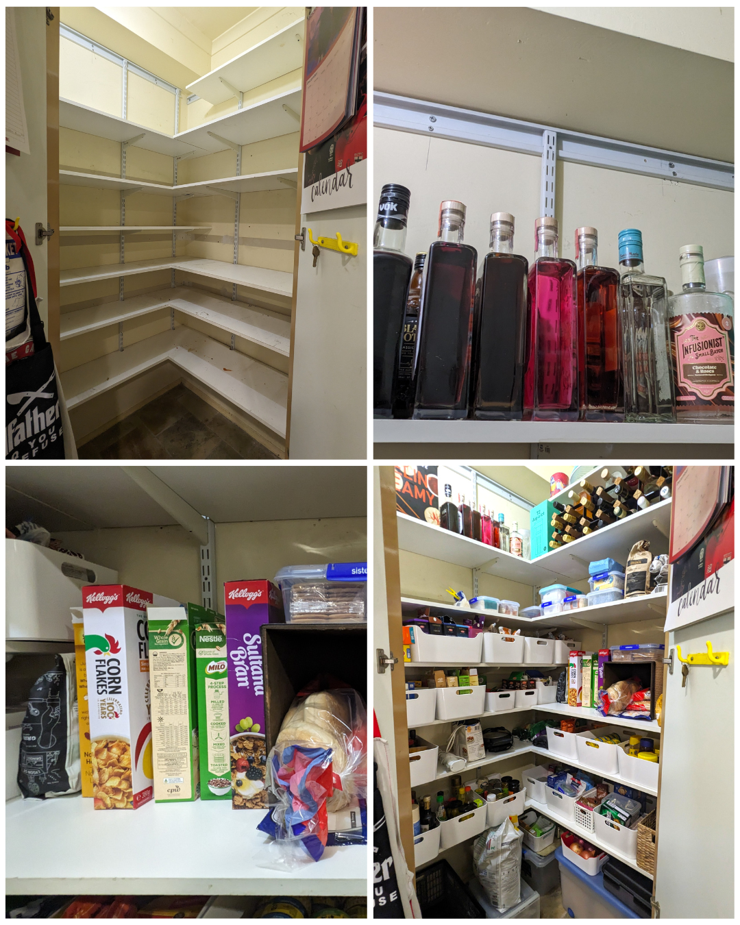 Pantry reset for a family of five who grew from from toddlers to teens in the blink of an eye!