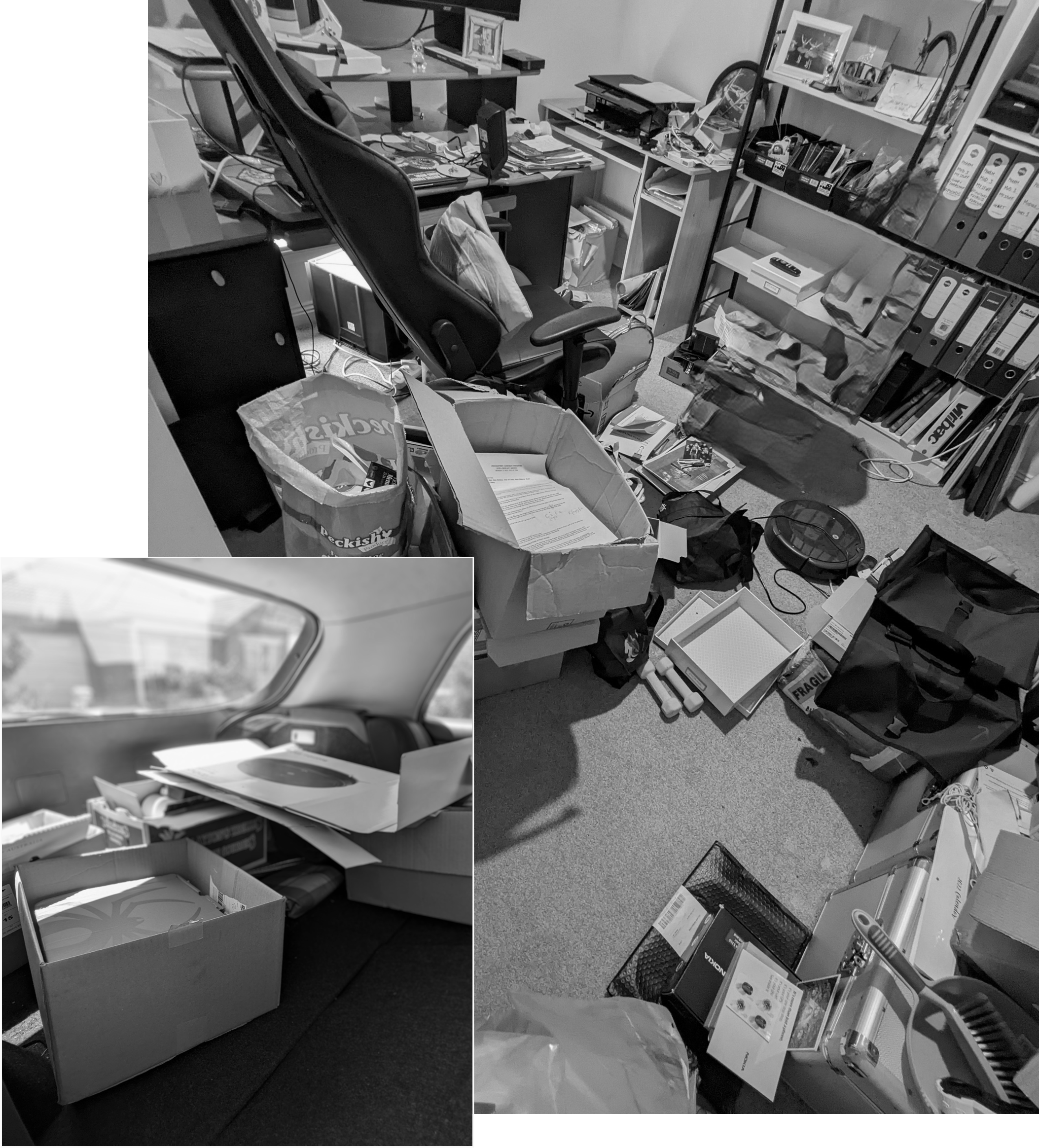 A period of ill health left this home office needing some TLC