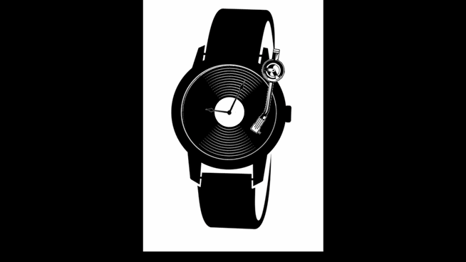 Animated gif of the Time Space Continuum registered trademark.