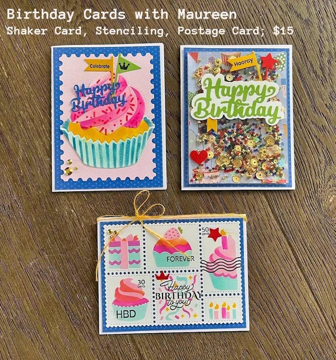 Birthday Card Class #1