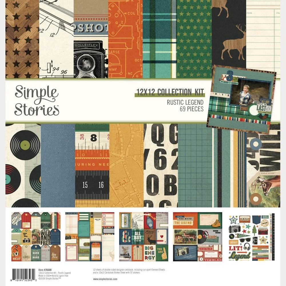 Simple Stories Rustic Legend PRE ORDER