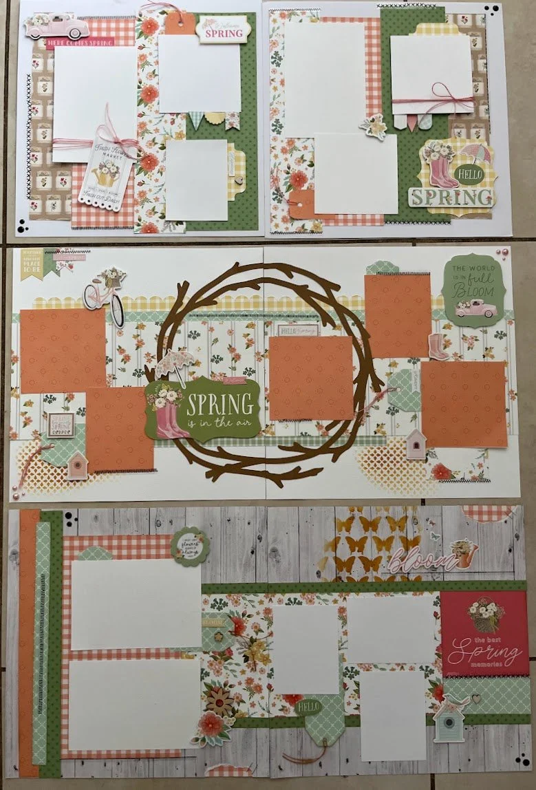 Here Comes Spring-- 6-page Kit DIY-- Pre-Order