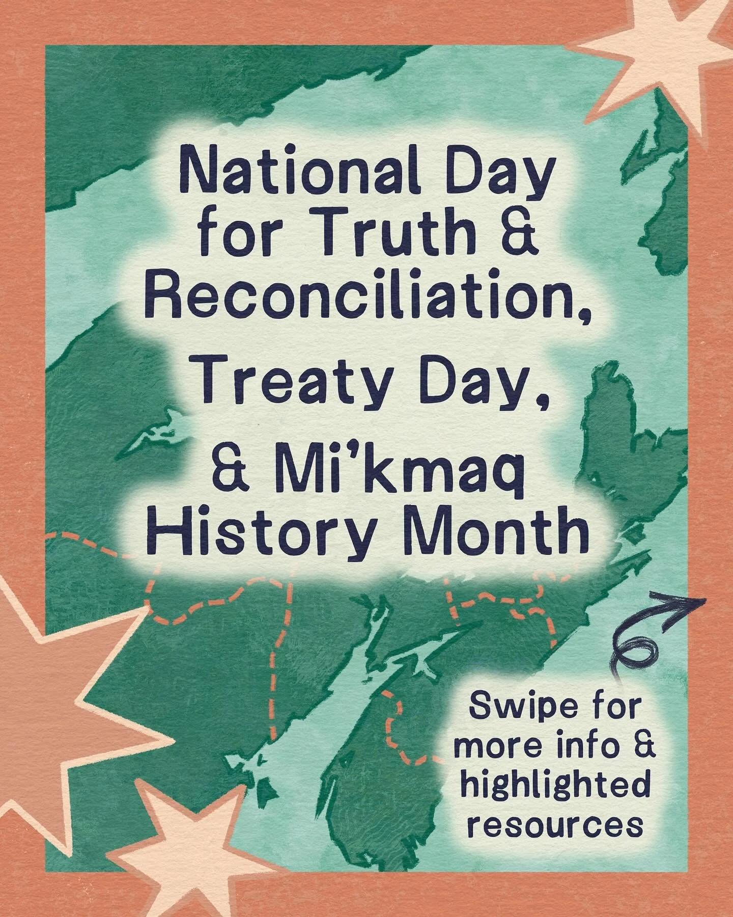 October 1st was Treaty Day, and October is Mi&rsquo;kmaq History Month! We have created a resource that includes some information about Treaty Day, as well as the National Day for Truth and Reconciliation (September 30th), and Mi&rsquo;kmaq History M