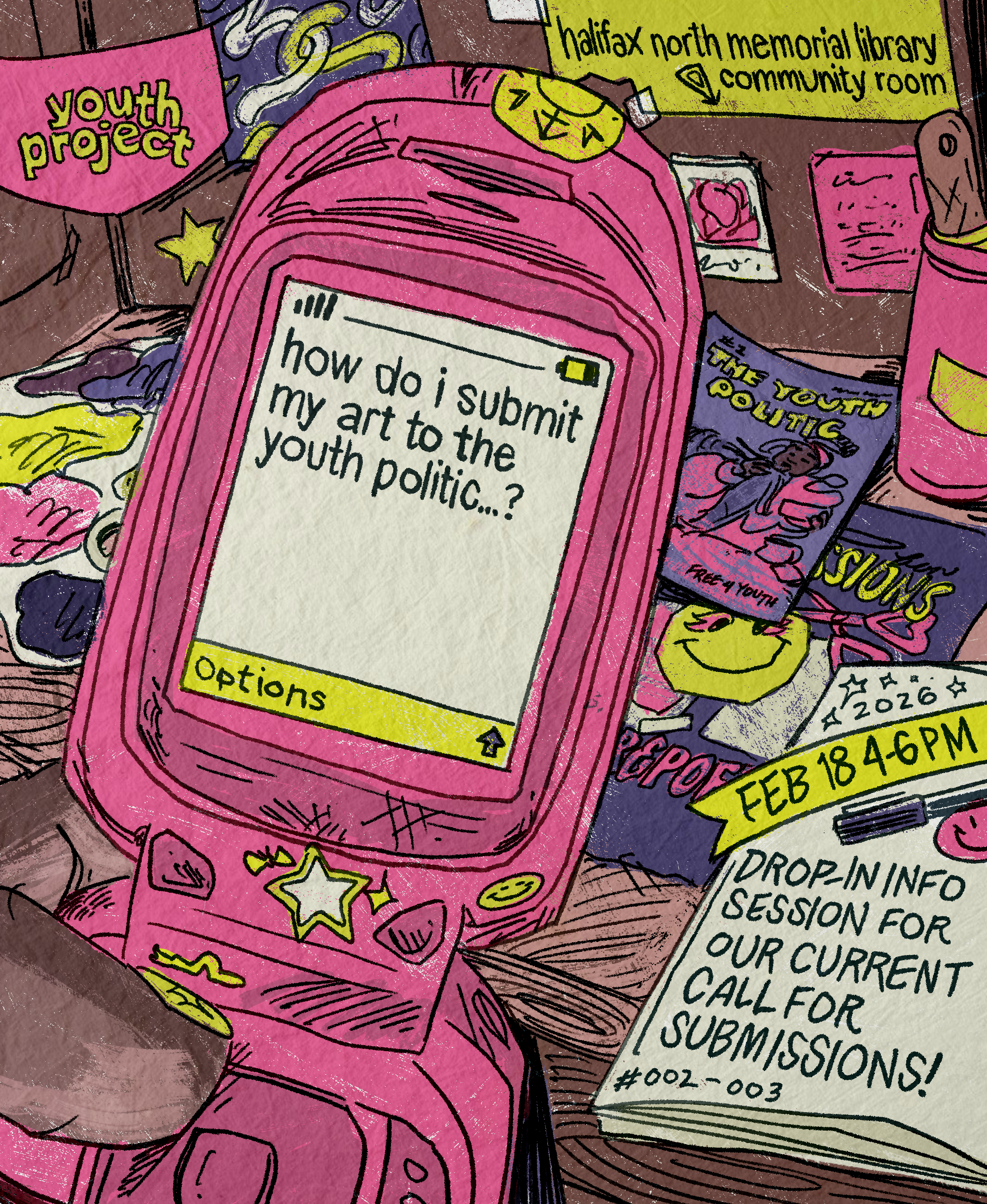 How Do I Submit My Art to the Youth Politic?