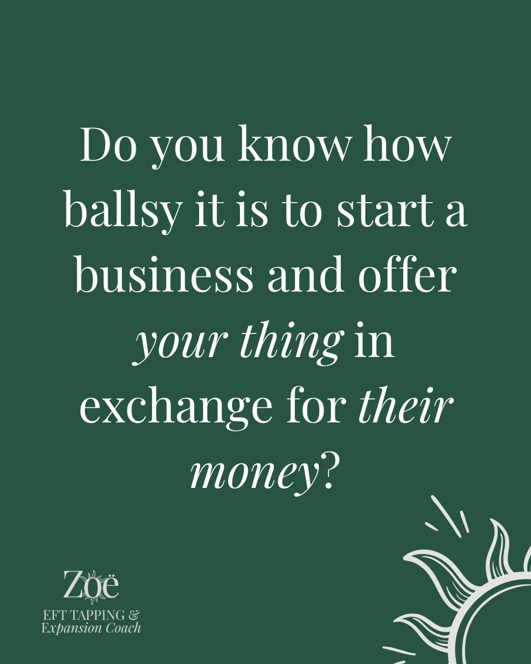 Kinda over you loading yourself up with pressure and expectations without the keys in hand to your rich life 💕

You didn&rsquo;t invest &pound;&pound;&pound; in THAT coach so you could mask as a pink power-suit baddie for 5 mins then resent yourself