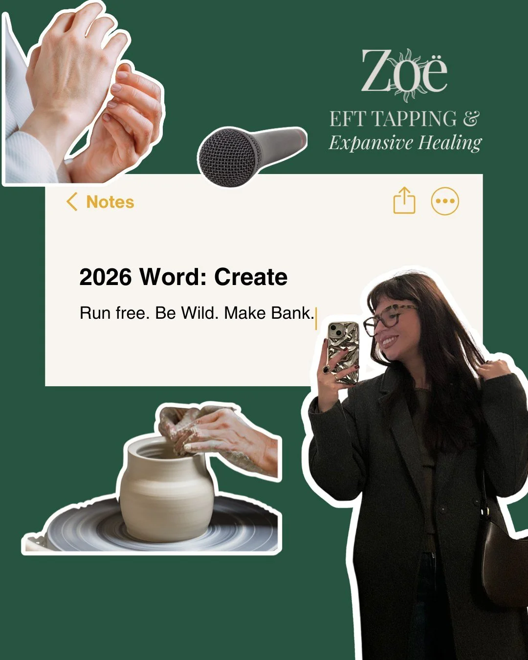 2026 I am tapping in to using my voice, more creation &amp; putting that out there, connection to the wild with other women, more freedom &amp; the money to make travel, charity &amp; luxury possible. 

The girls that get it, get it. 

Whats your wor