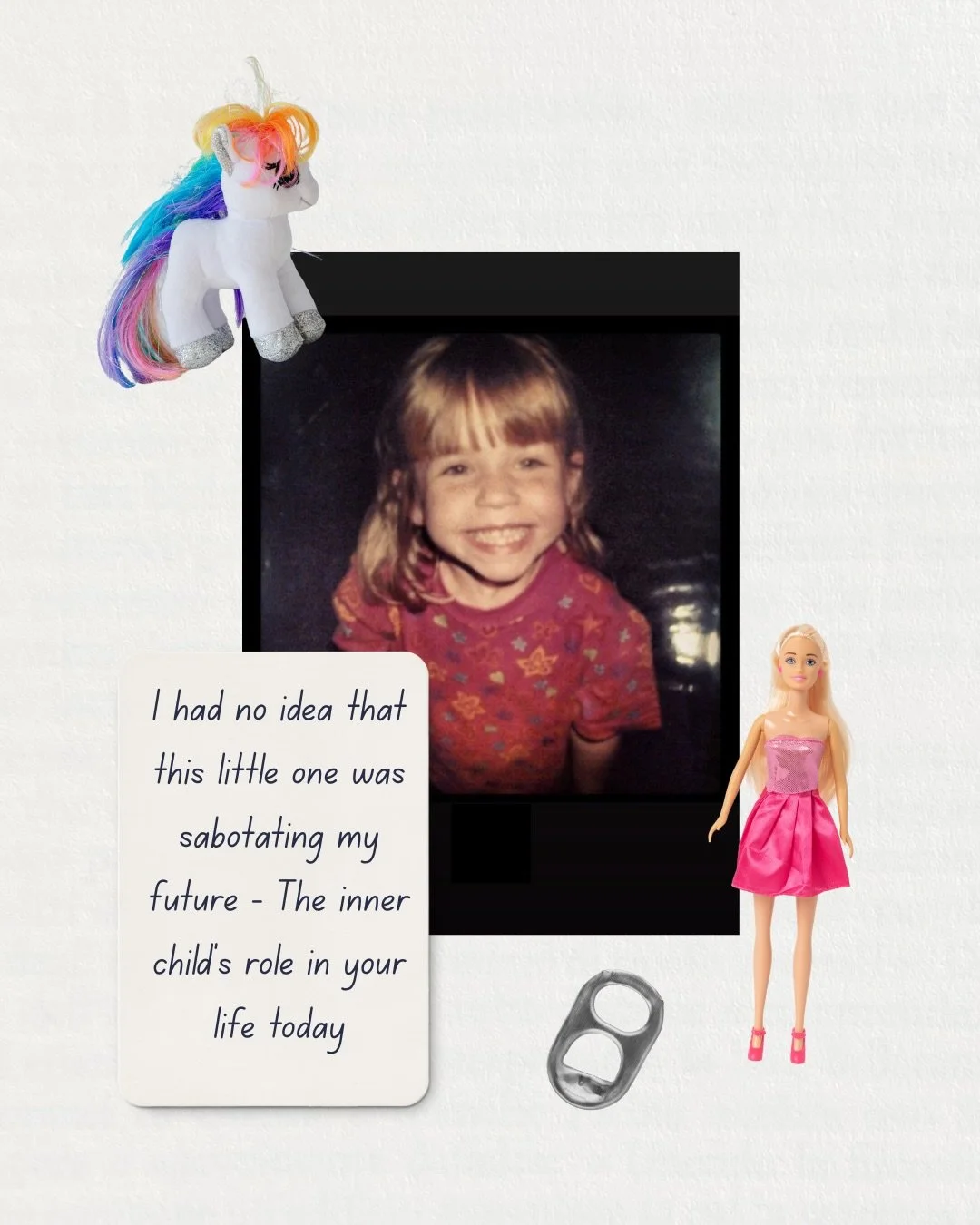 The inner child&rsquo;s role in your present day limits ^ 

Book an EFT &amp; Mentoring session today 🧸 Link in bio 

Release 🔁 Expand with me