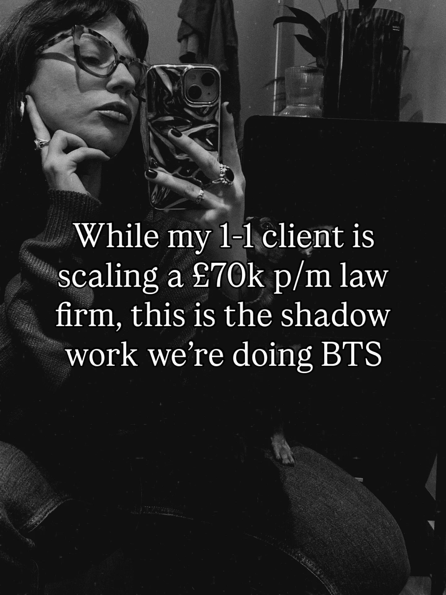 While on the outside they&rsquo;re pumping out marketing, pushing out reels, investing the big bucks and signing clients, BTS they&rsquo;ve been becoming the kind of person who isn&rsquo;t afraid to ask for money, isn&rsquo;t afraid to communicate, i