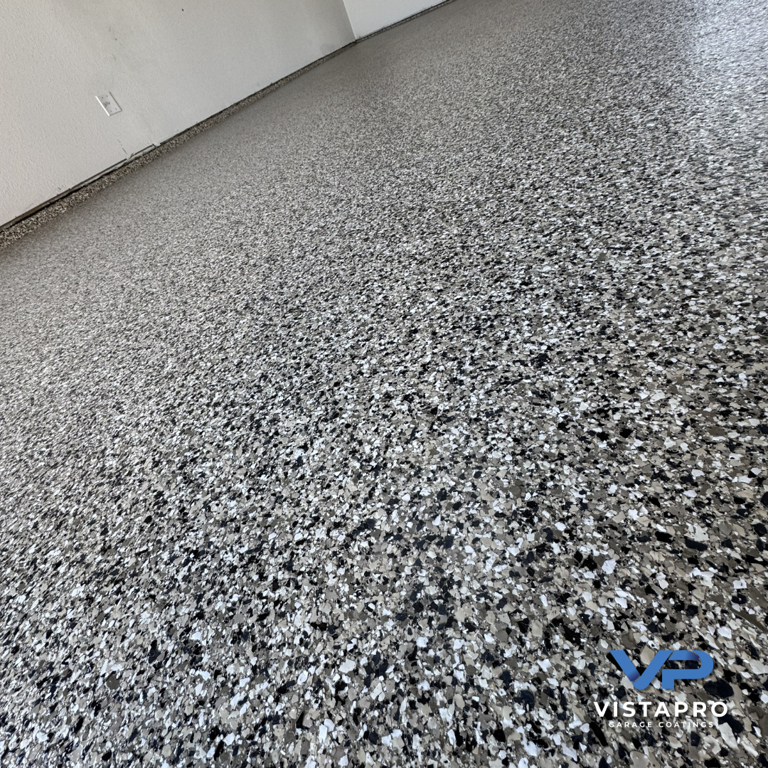 Decorative Flake Flooring Done Right: Why a Full Broadcast Matters More Than Anything Else