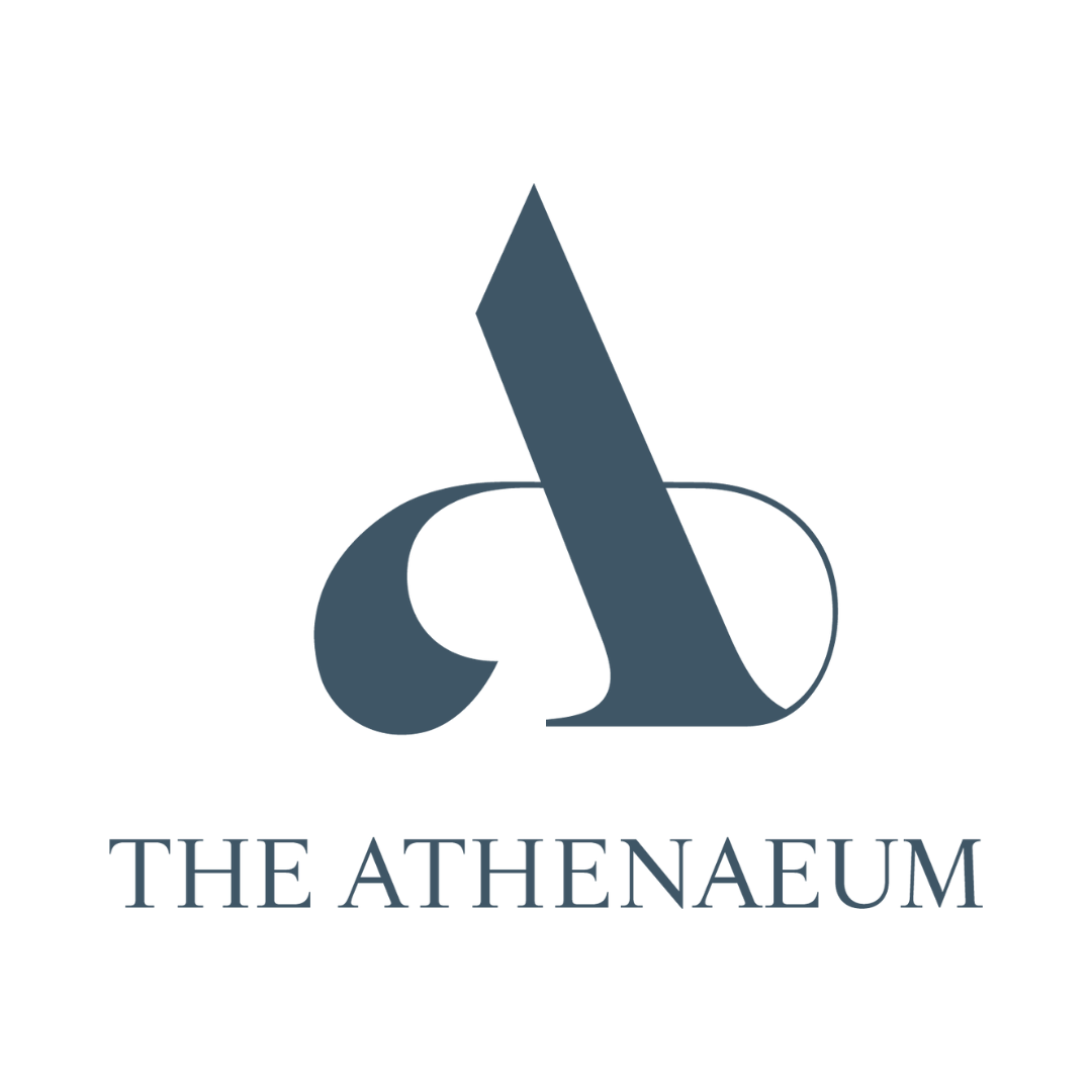 Logo depicting a stylized lowercase 'a' with the text 'The Athenaeum' underneath.