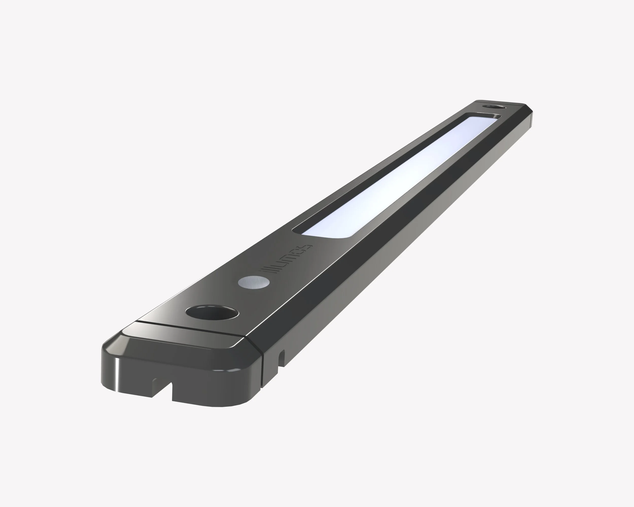 Kyrod, The Beam Touch switch. A beam lighting solution housed in a one-piece aluminium construction for maximum durability. Kyrod combines our Photonix™ LED array with a high-efficiency constant-voltage driver , operating across a wide 10V–30V range.