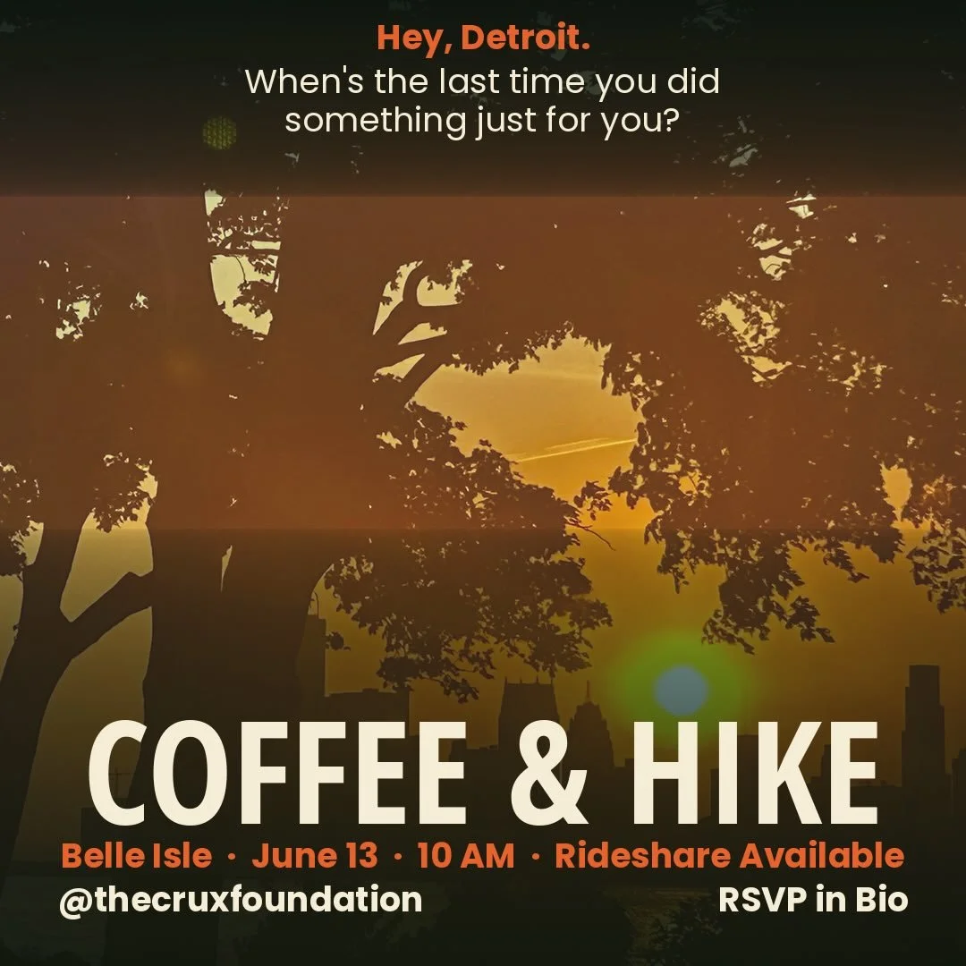 Honestly, Detroit deserves more of this.

June 13th at Belle Isle. 10 AM. 🥾☕️🌳

Coffee&rsquo;s on us, and if you need a ride to the park, we&rsquo;ve got that covered too (just dm us)! 

We&rsquo;re meeting at the William Livingstone Memorial Light