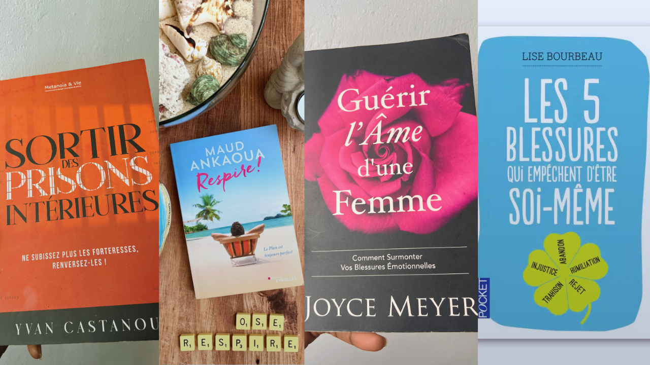 4 livres pour guérir de ses blessures émotionnelles et ancrer son identité