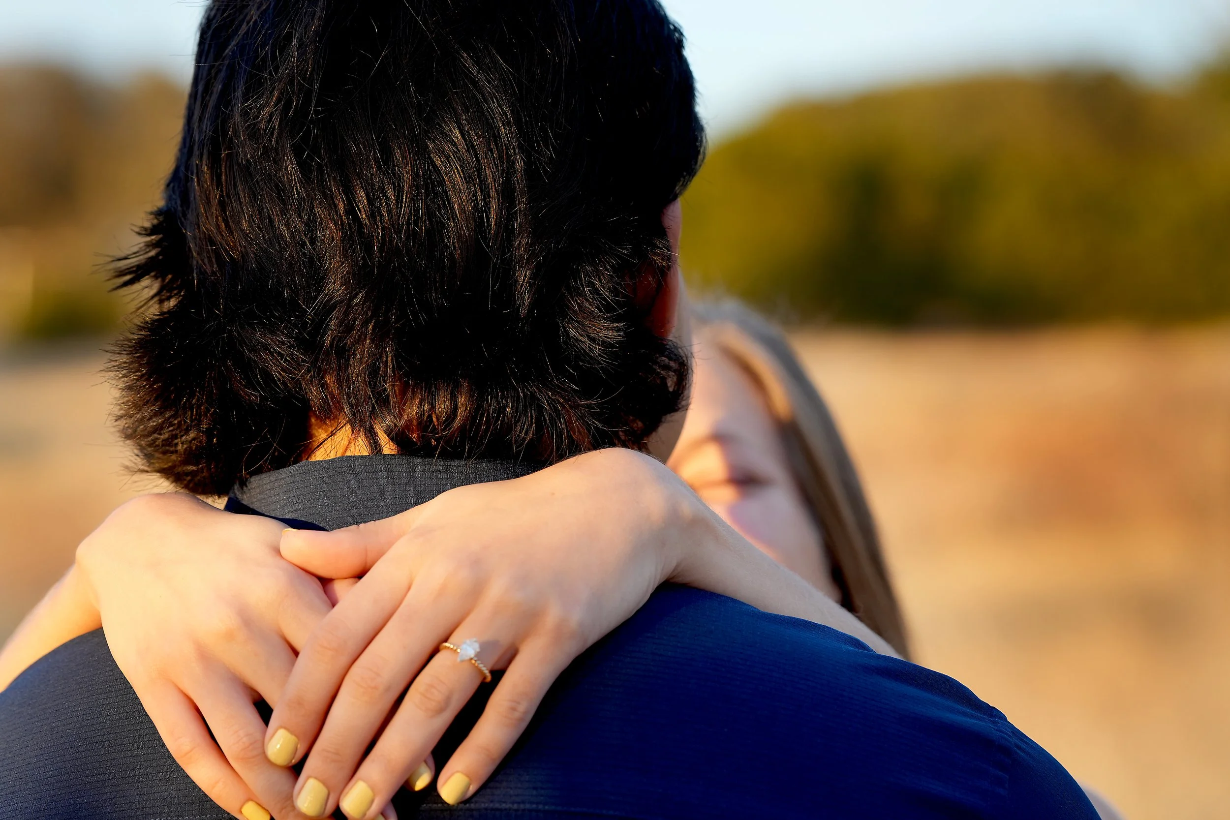 engaged couple, texas hill country, shannon prothro photography
