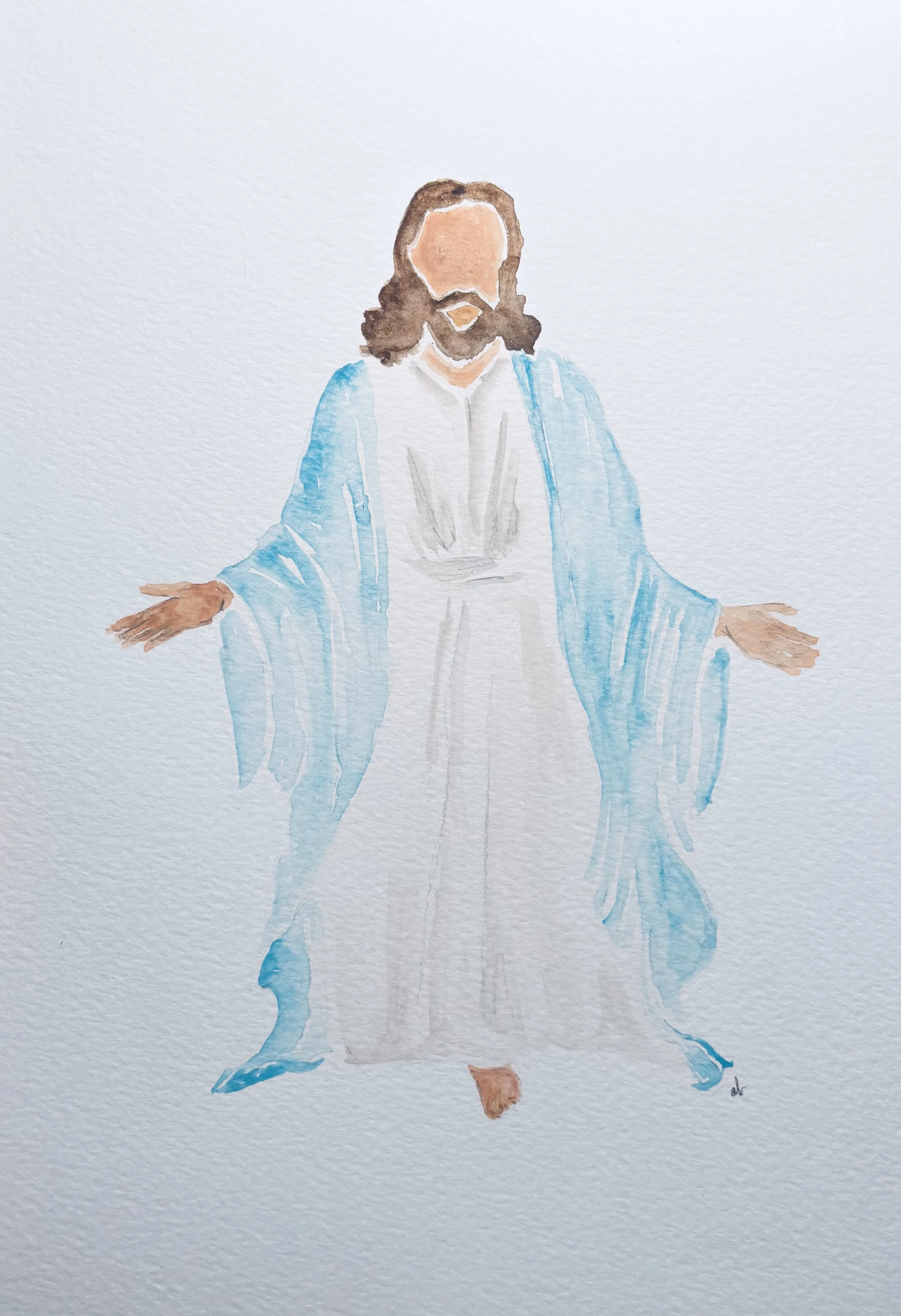 9 x 12  “Our Father” - print