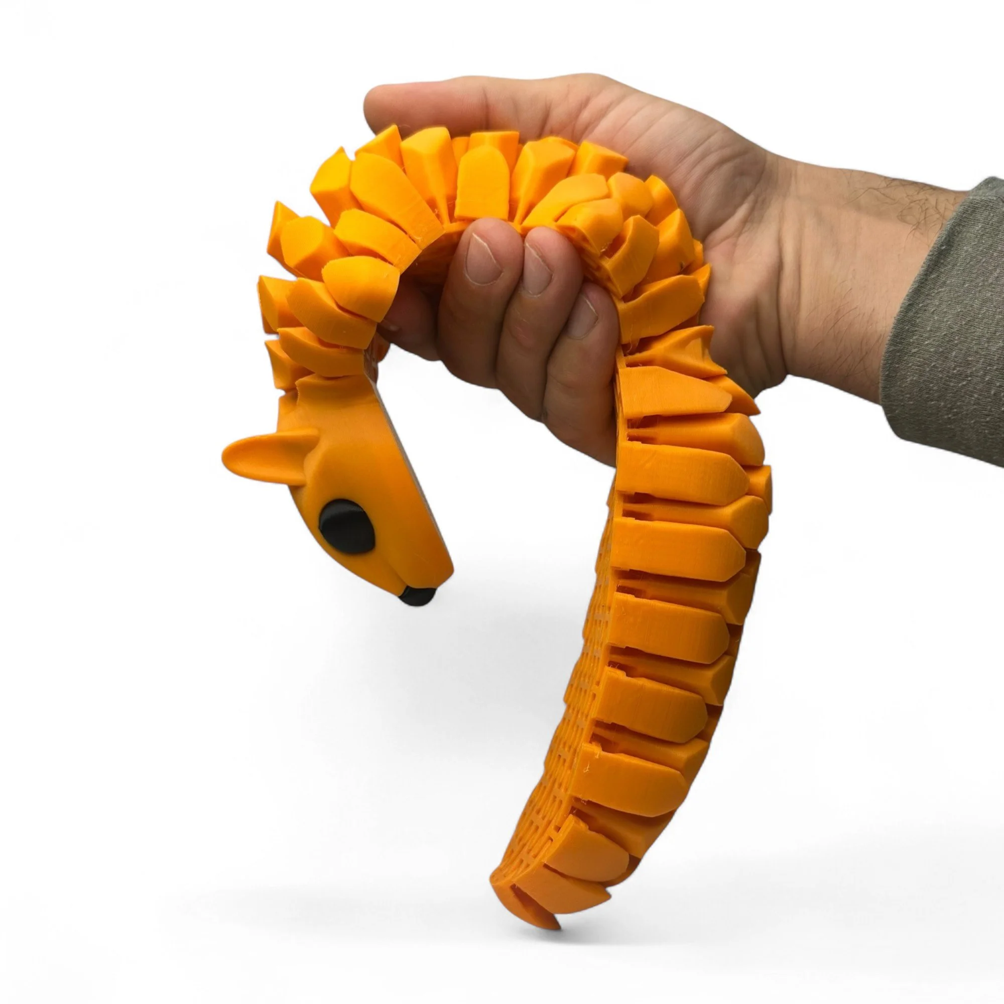 HyperFlexi Squirrel - Skunk Prints LLC - 3D Printed Animal (Orange).jpg