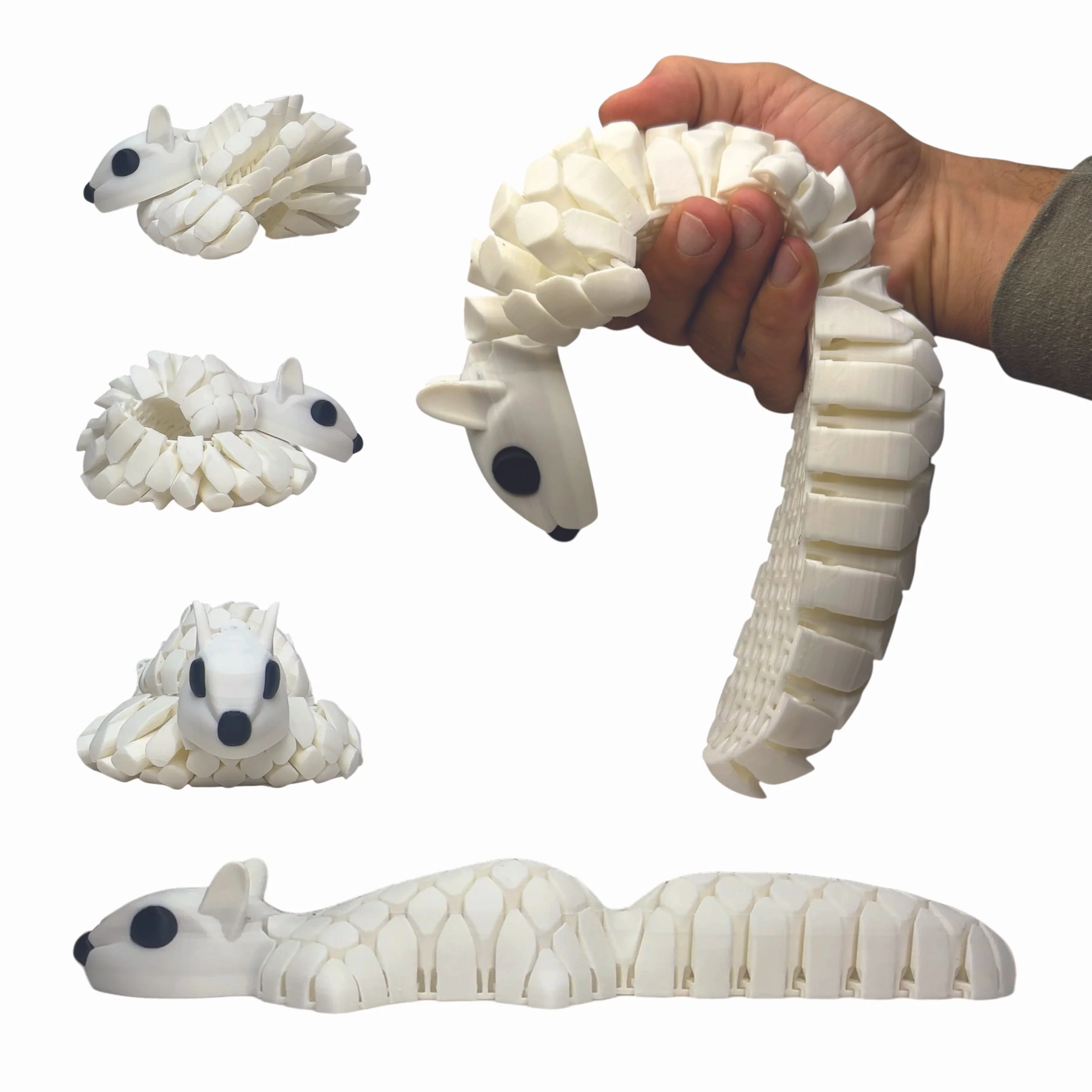 HyperFlexi Sensory Squirrel - Skunk Prints 3D Printed - Articulating Animal (White).jpg