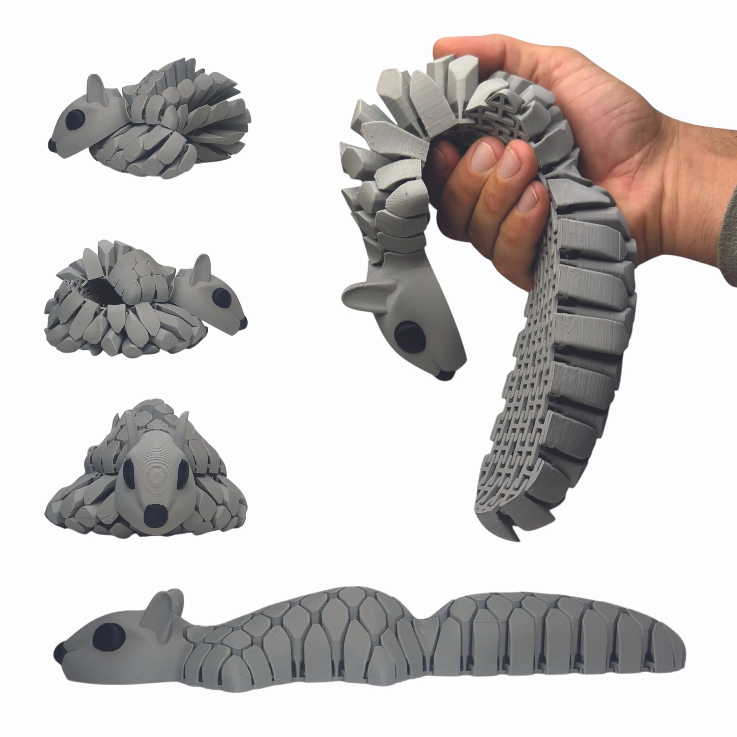 HyperFlexi Sensory Squirrel - Skunk Prints 3D Printed - Articulating Animal (Grey).jpg