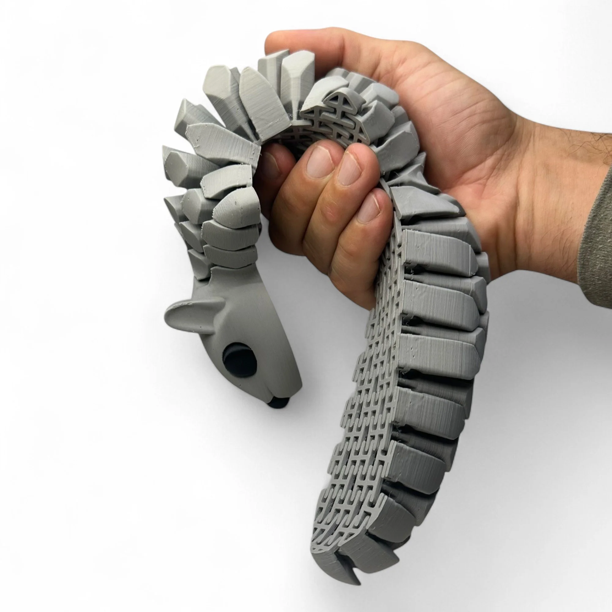 HyperFlexi Squirrel - Skunk Prints LLC - 3D Printed Animal (Grey).jpg
