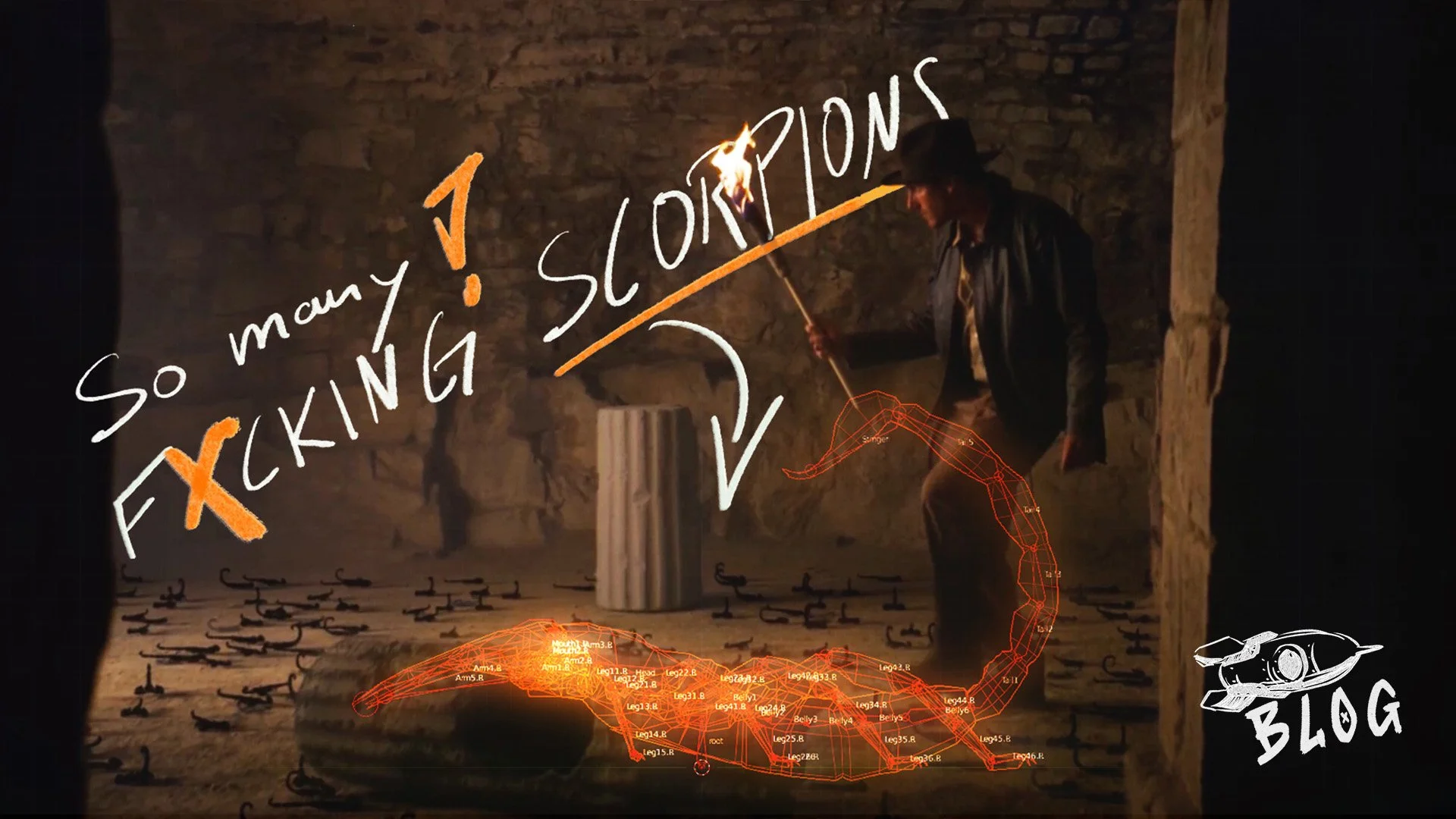 So many scorpions!