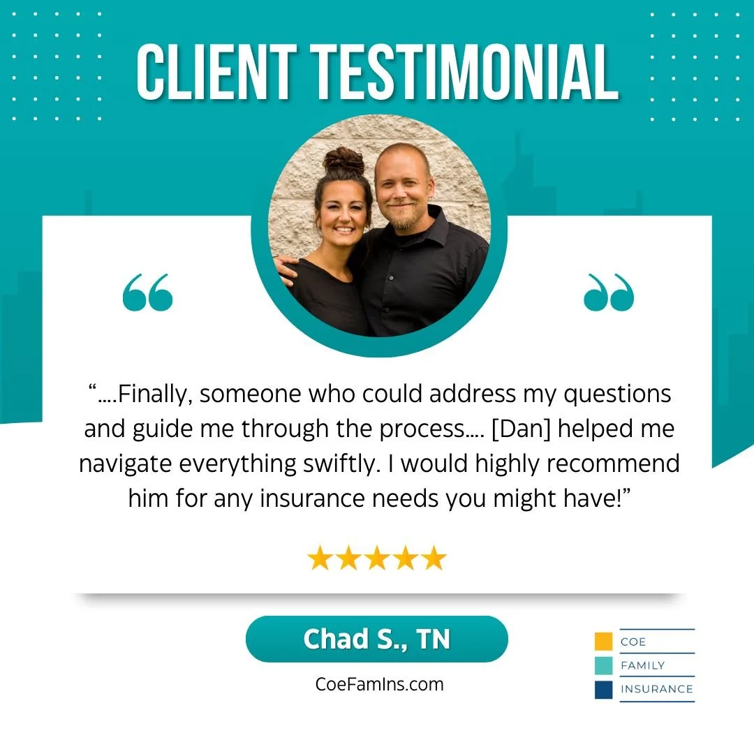 &ldquo;I've been wanting to secure life insurance for my spouse for some time now. I received an online quote but never went ahead with it because 𝘐 𝘩𝘢𝘥 𝘲𝘶𝘦𝘴𝘵𝘪𝘰𝘯𝘴 𝘢𝘯𝘥 𝘯𝘰 𝘰𝘯𝘦 𝘵𝘰 𝘴𝘱𝘦𝘢𝘬 𝘵𝘰. Then I met Dan, and he explained 