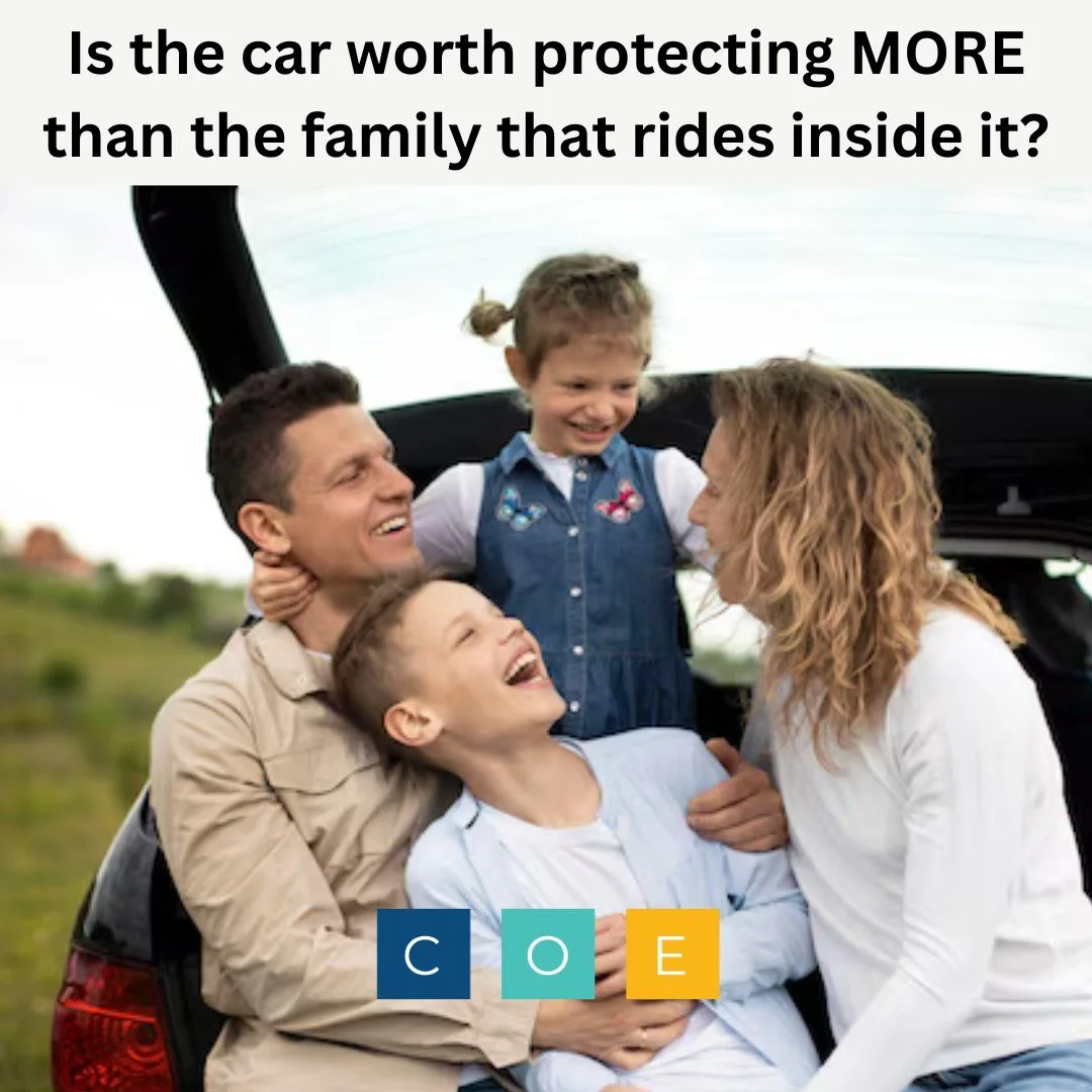 You wouldn&rsquo;t drive without auto insurance, right? 🚗💥
Because your car&rsquo;s valuable &mdash; and accidents happen.

But here&rsquo;s the real question:
 👉 𝘞𝘩𝘺 𝘱𝘳𝘰𝘵𝘦𝘤𝘵 𝘺𝘰𝘶𝘳 𝘤𝘢𝘳&hellip; 𝘢𝘯𝘥 𝘯𝘰𝘵 𝘺𝘰𝘶𝘳 𝘧𝘢𝘮𝘪𝘭𝘺&rs