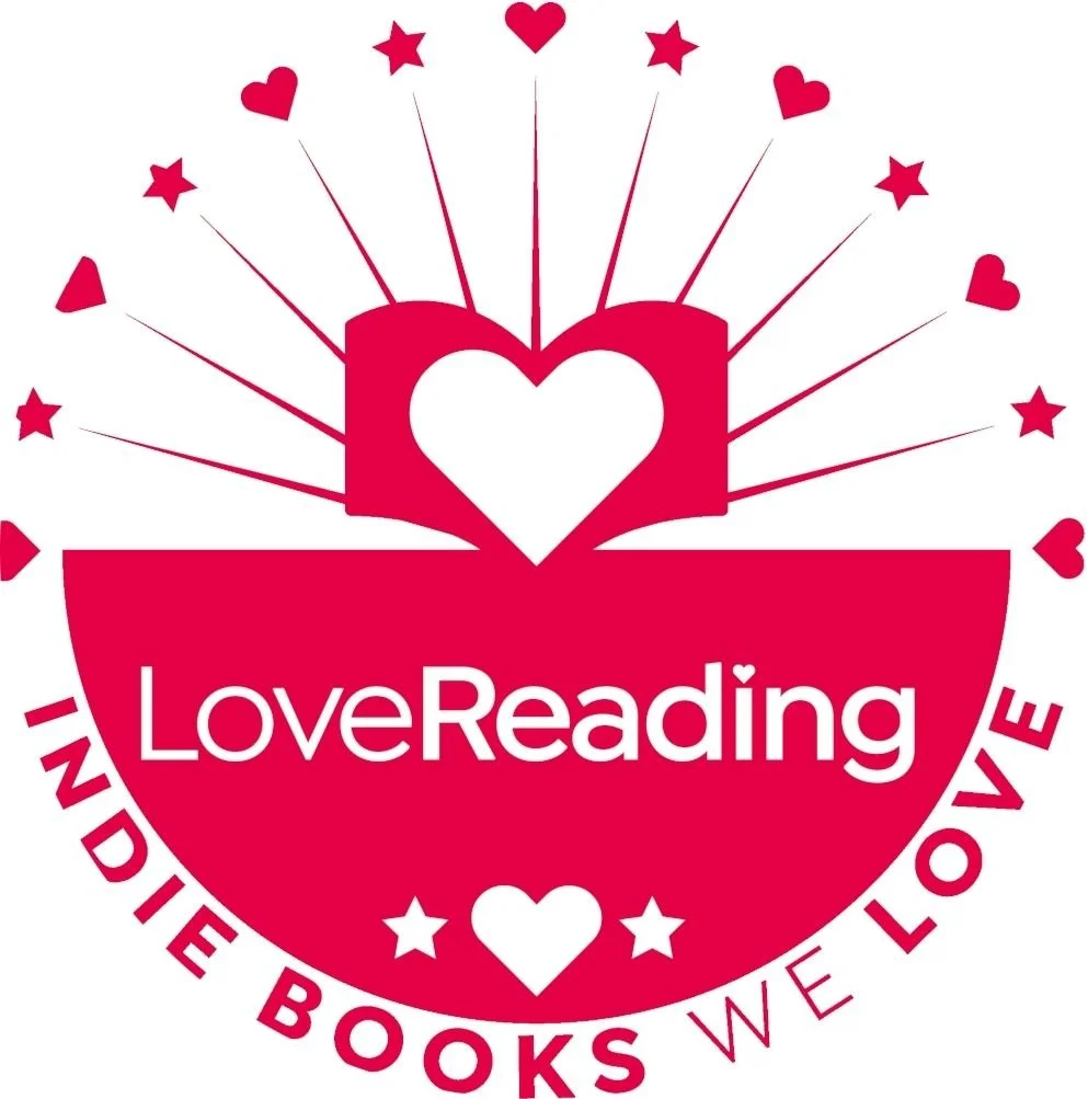 A LoveReading indie books we love sticker awarded to The Path of Good Response.