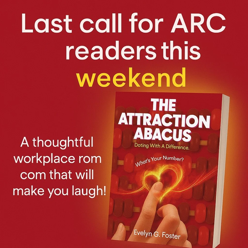 ARC campaigns are closing this weekend ahead of the release date Monday! 🎉

Last chance to claim a copy on Booksprout or Netgalley.

https://booksprout.co/reviewer/review-copy/view/236973/the-attraction-abacus

https://www.netgalley.com/catalog/book