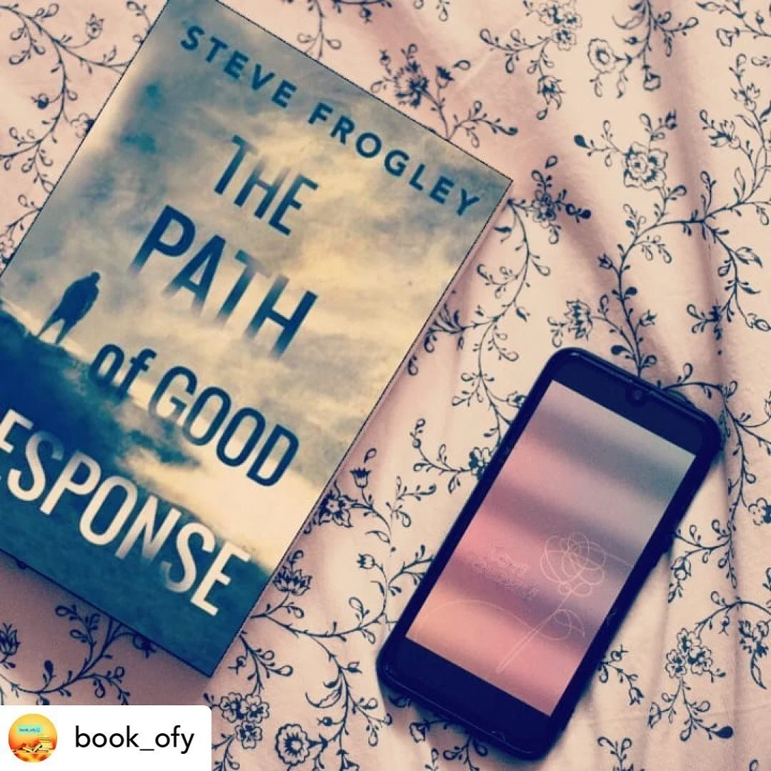 Posted @withregram &bull; @book_ofy #bookreview 
🌠A Path Of Good Response
By steve frogley 

&harr;"The words were 
still engraved on the brass plaque: &ldquo;Spirit of the meadow&rdquo;. This was the place where it had all begun. "
..
..
