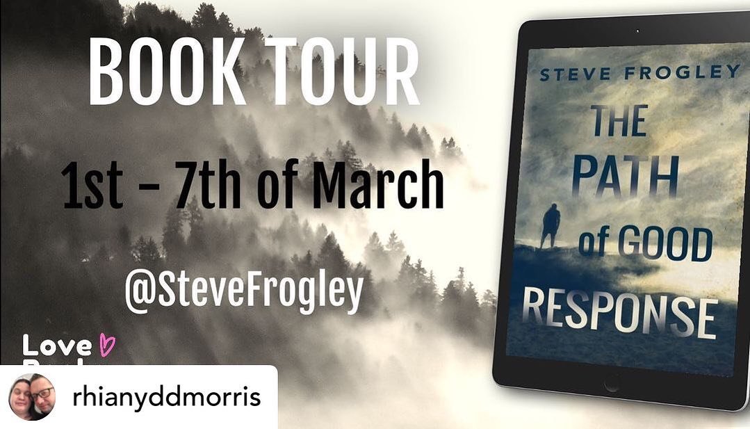 Posted @withregram &bull; @rhianyddmorris Today I&rsquo;m on the blog tour for the path of good response.
By Steve Frogley
🌟🌟🌟🌟
Description 
Frogley
Do you value your mother's health above peace in the Middle East? How about your career over glob