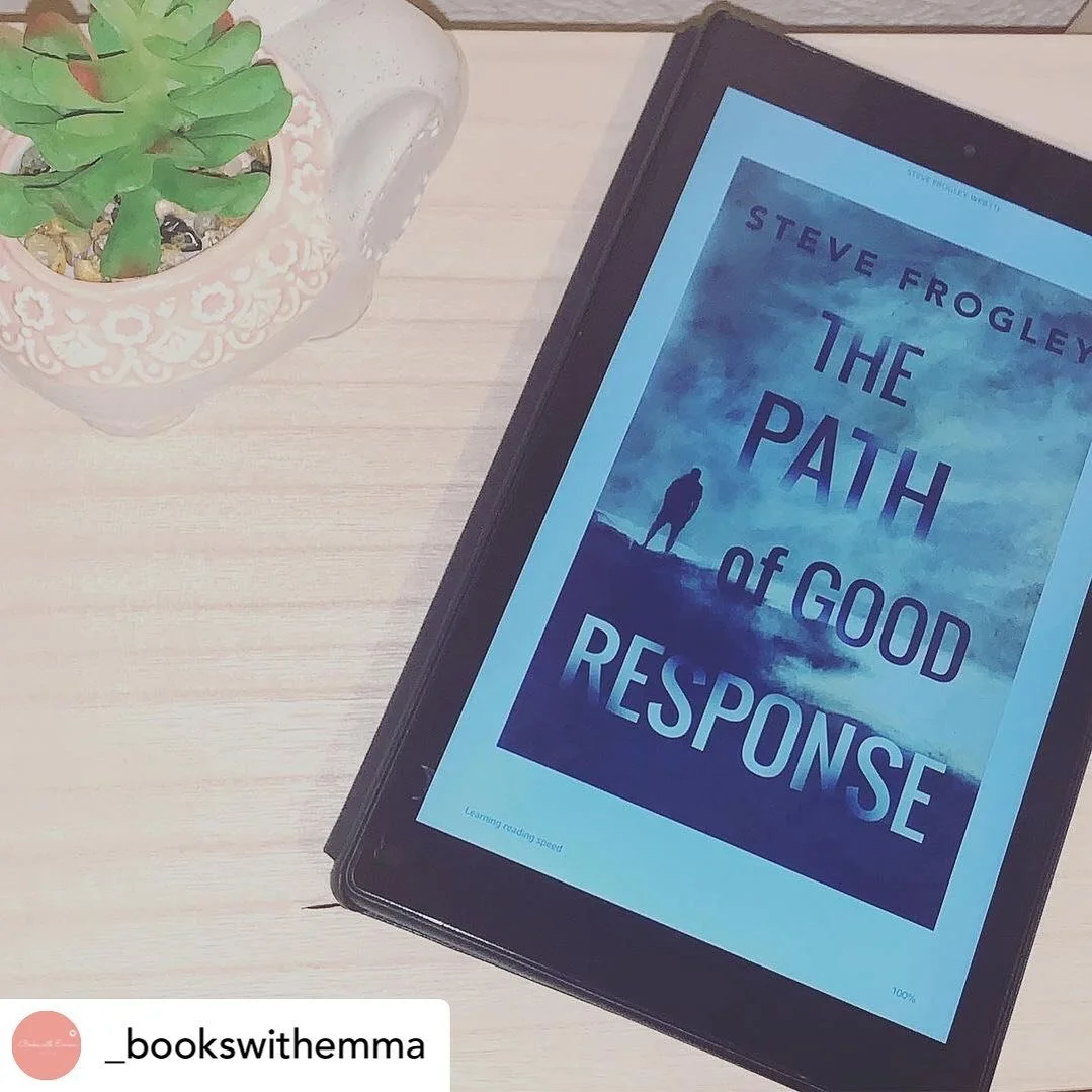 Posted @withregram &bull; @_bookswithemma 📚 🅱🅾🅾🅺 🆁🅴🆅🅸🅴🆆 📚

The Path of Good Response - @stevefrogleyauthor 
⭐️⭐️⭐️⭐️⭐️

Thanks to @lovebookstours &amp; @stevefrogley for the gifted copy.

Do you value your mother's health above peace in t