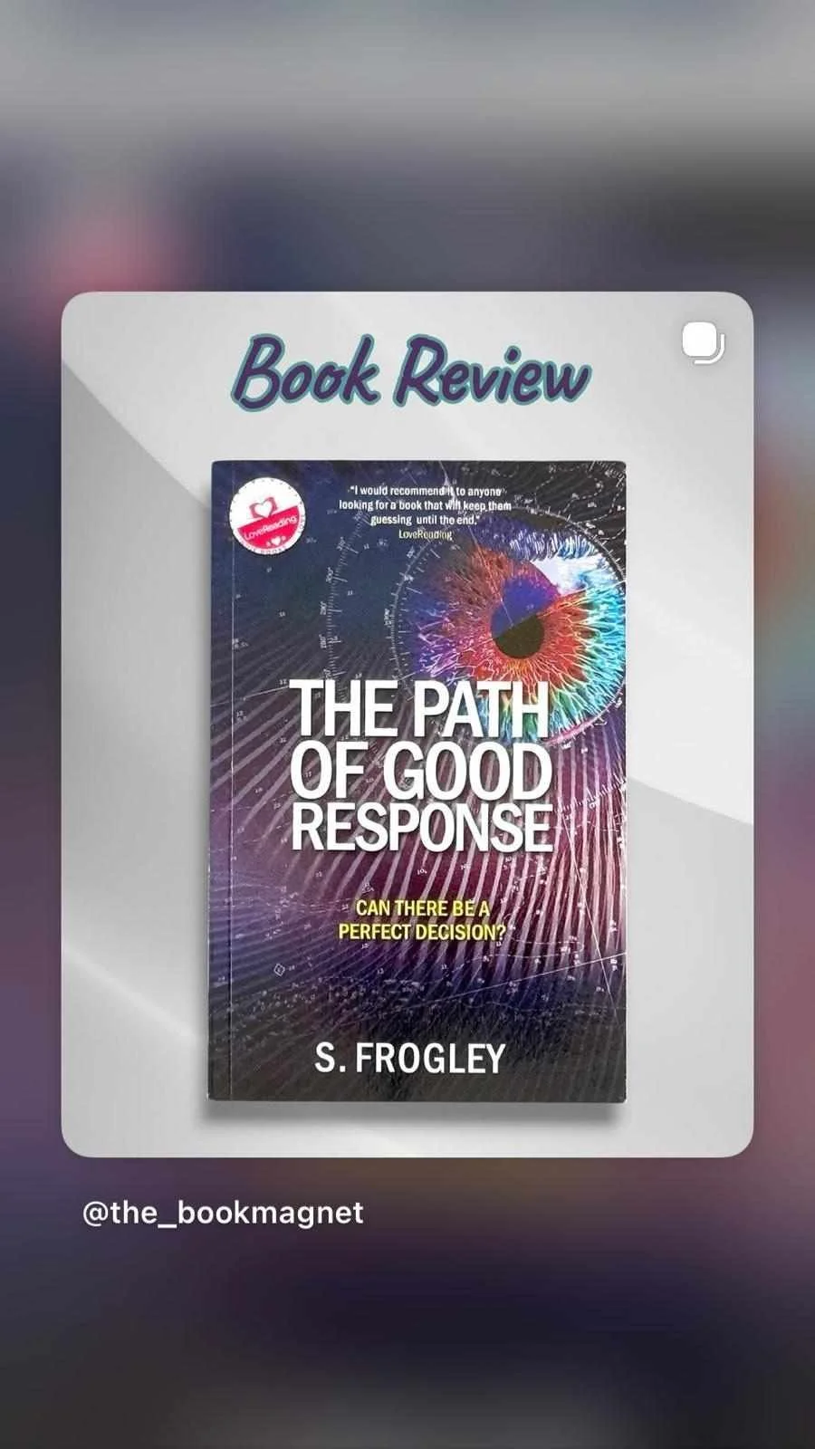 The Path of Good Response review by the_bookmagnet