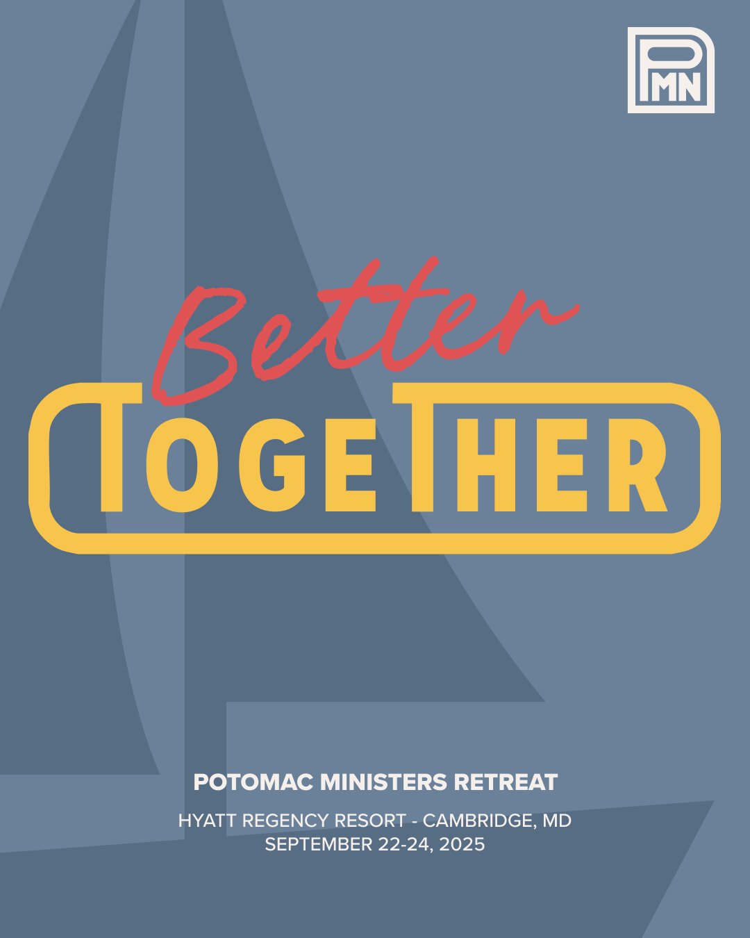 🚨 Did you hear the news?! Registration is officially open for #MinistersRetreat2025! Join us September 22-24 at Hyatt Regency Chesapeake Bay in Cambridge, MD. 

Under the theme &quot;Better Together,&quot; connect with fellow pastors, spouses, and l