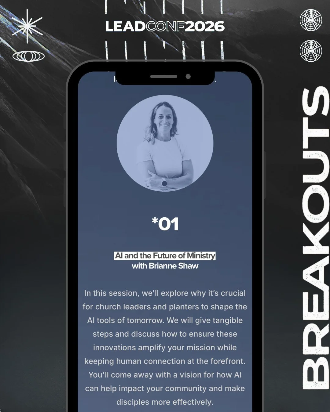 Have you checked out this year's breakout topics for #LEAD26? 👀

🔥AI and the Future of Ministry with @briannenicholeshaw 
🔥Shepherding Your People Through Personal Crisis with @jasonmk5 
🔥Trauma Informed Ministry: Recognizing and Responding with 